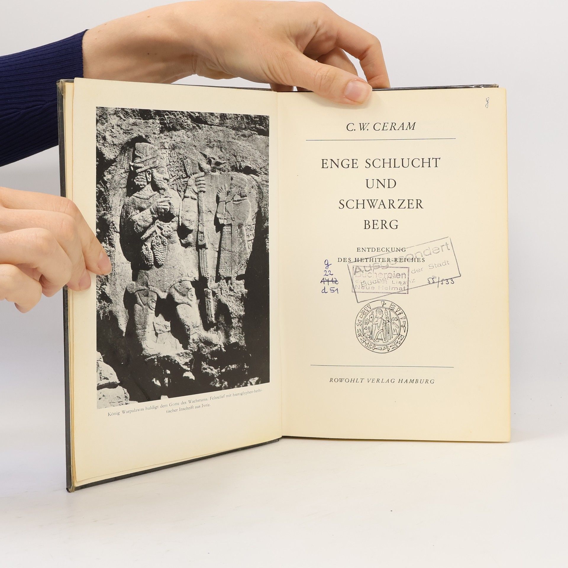 C. W. Ceram Enge Schlucht und Schwarzer Berg