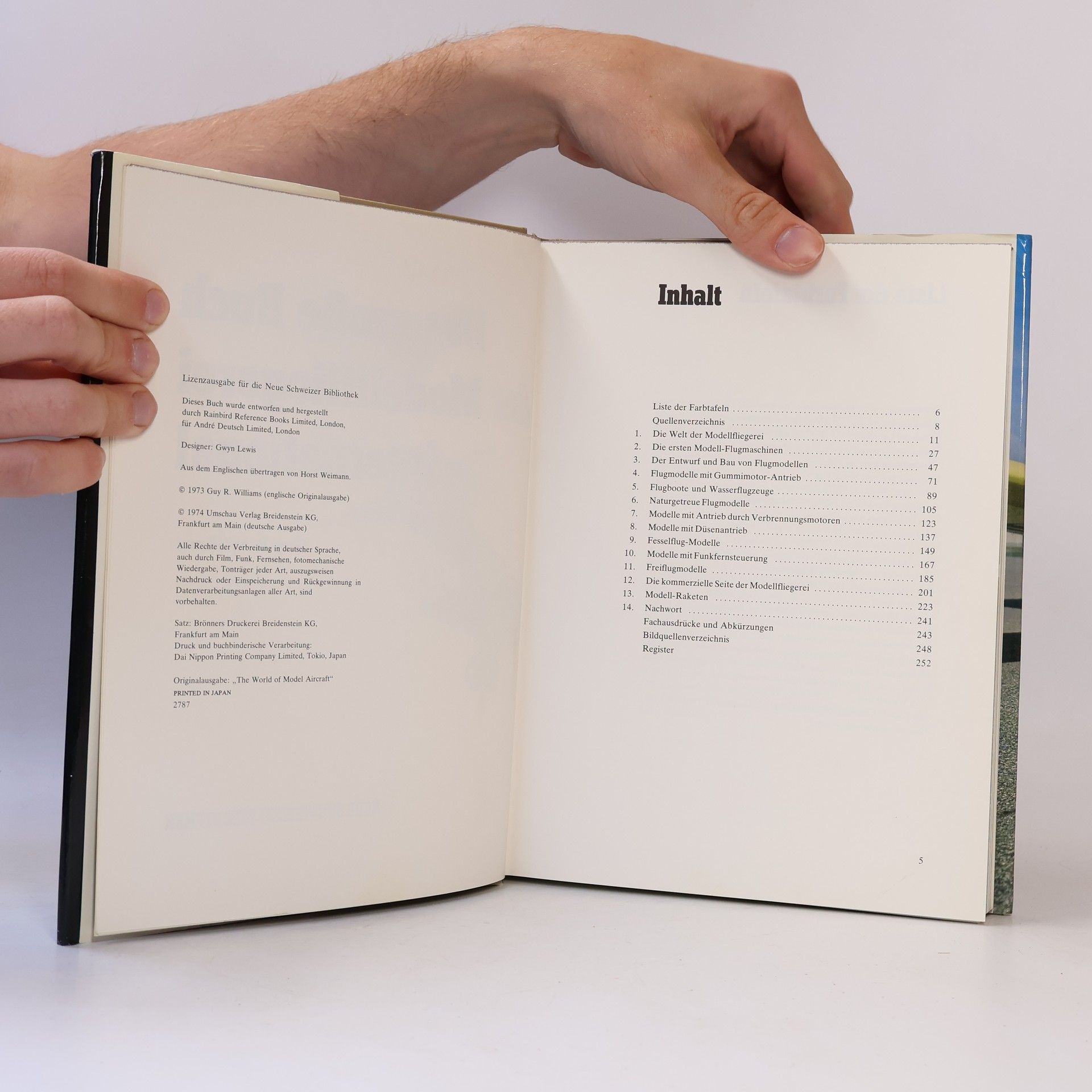 Guy R. Williams Das grosse Buch der Modellfliegerei, international