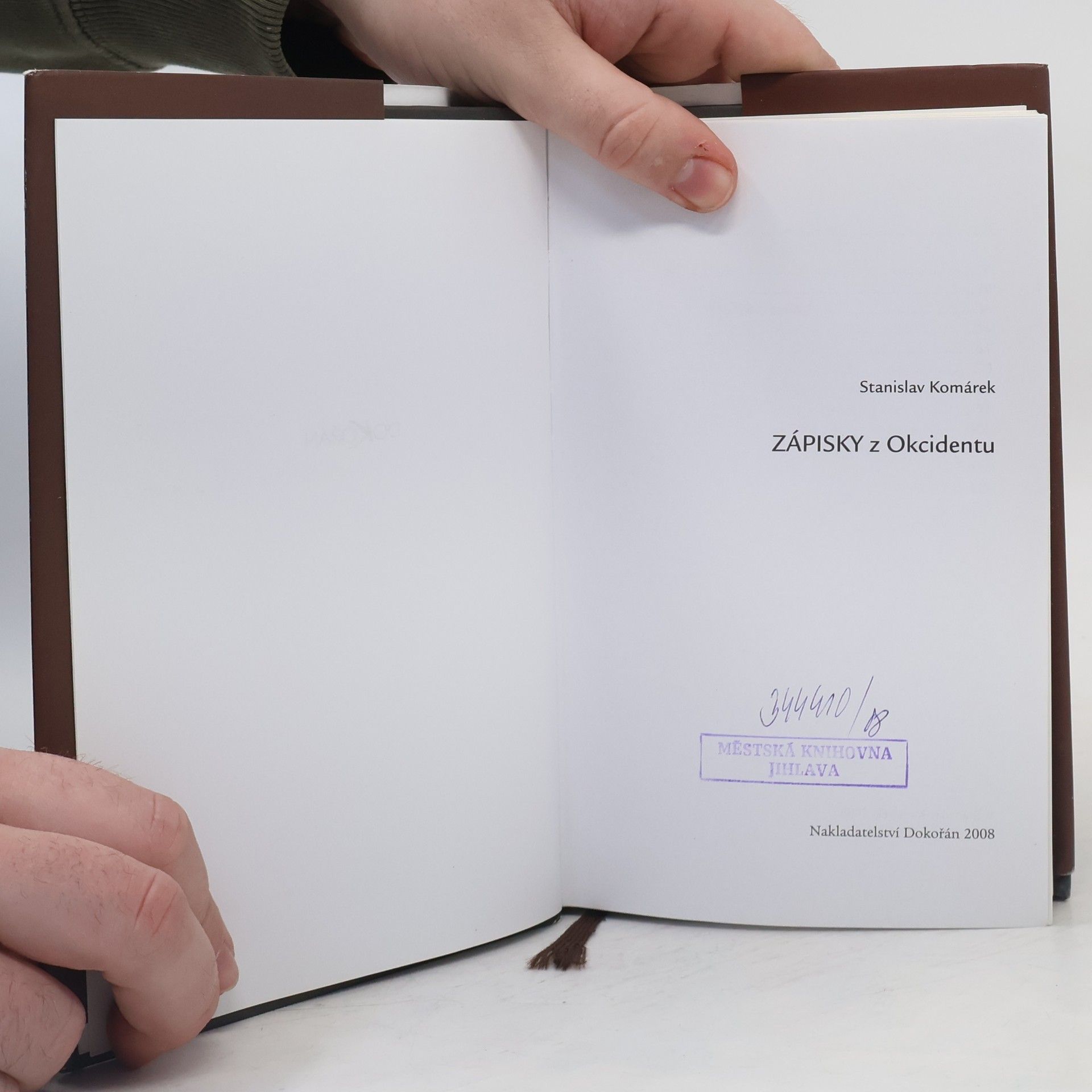 Stanislav Komárek Zápisky z Okcidentu