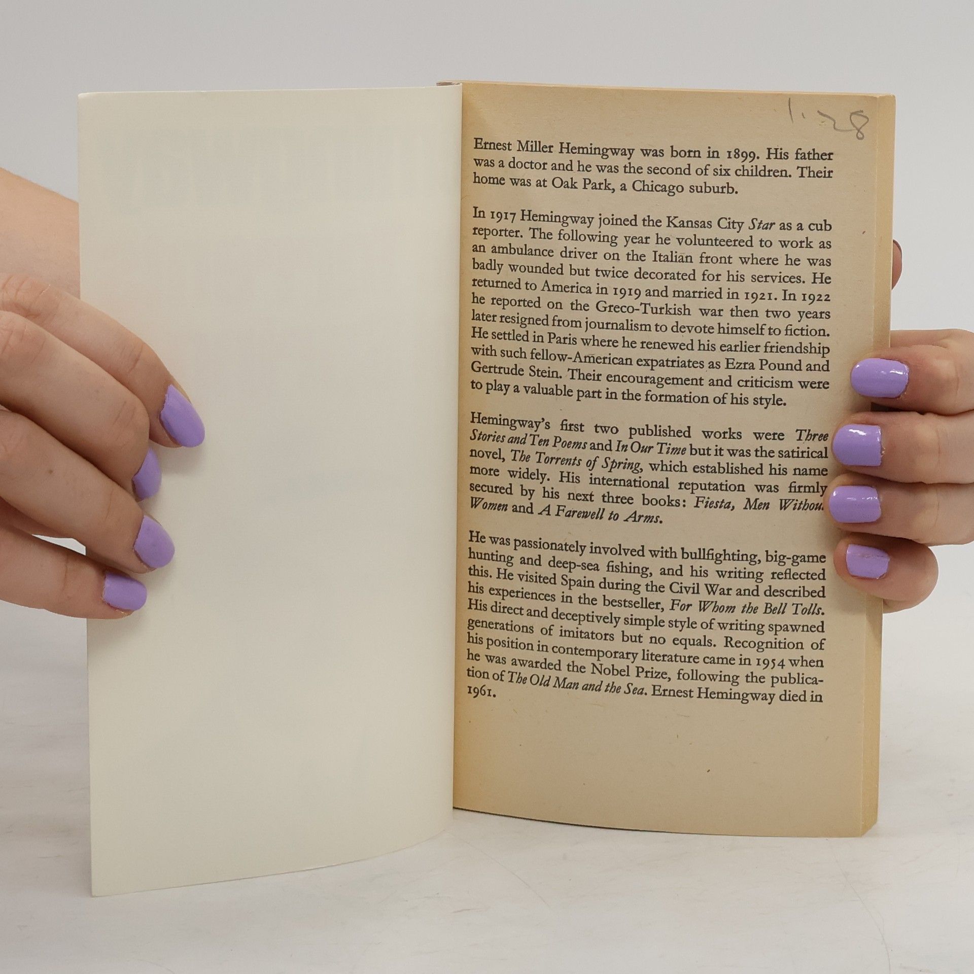 Ernest Hemmingway The Torrents of Spring