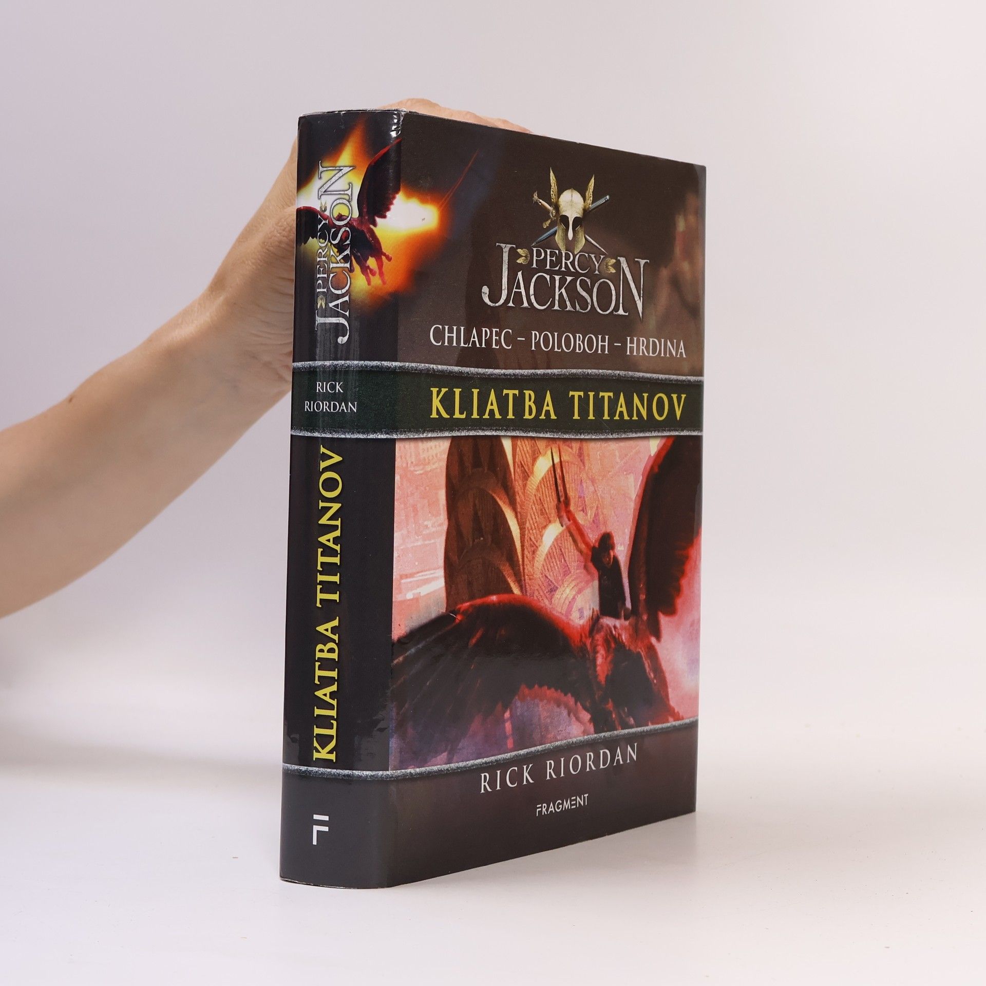Rick Riordan Kliatba Titanov