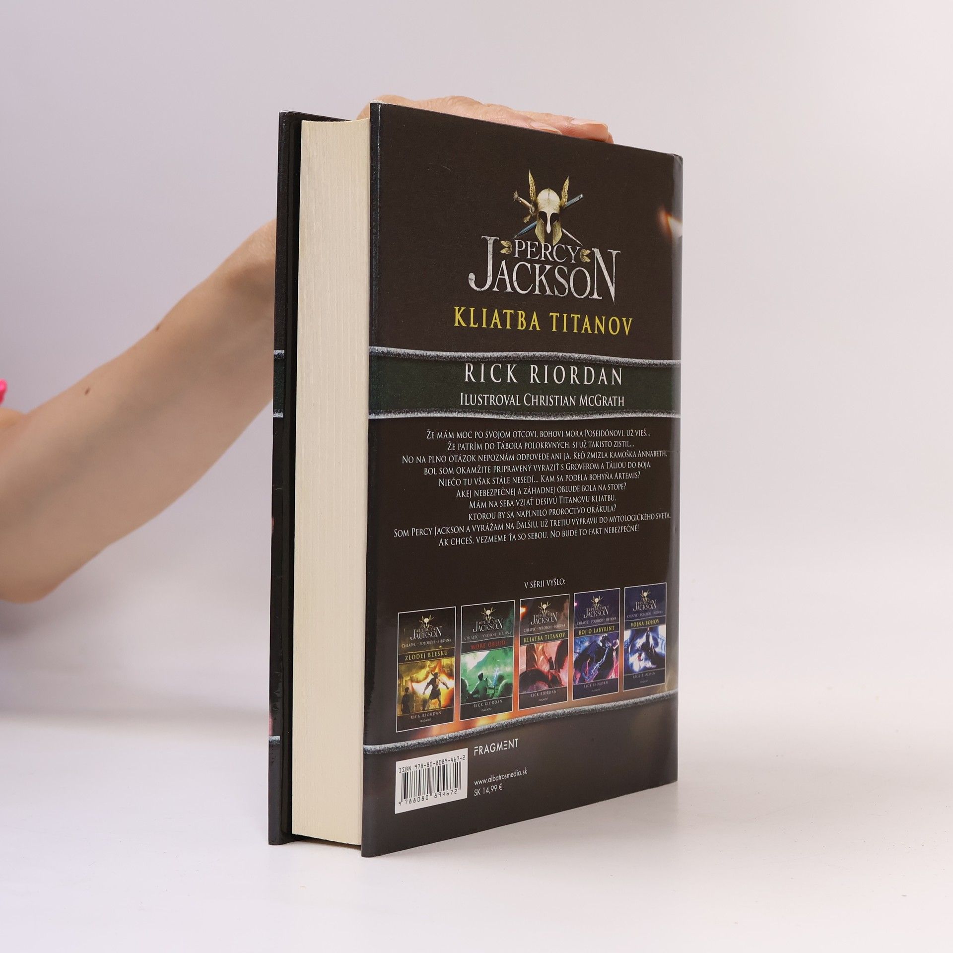 Rick Riordan Kliatba Titanov