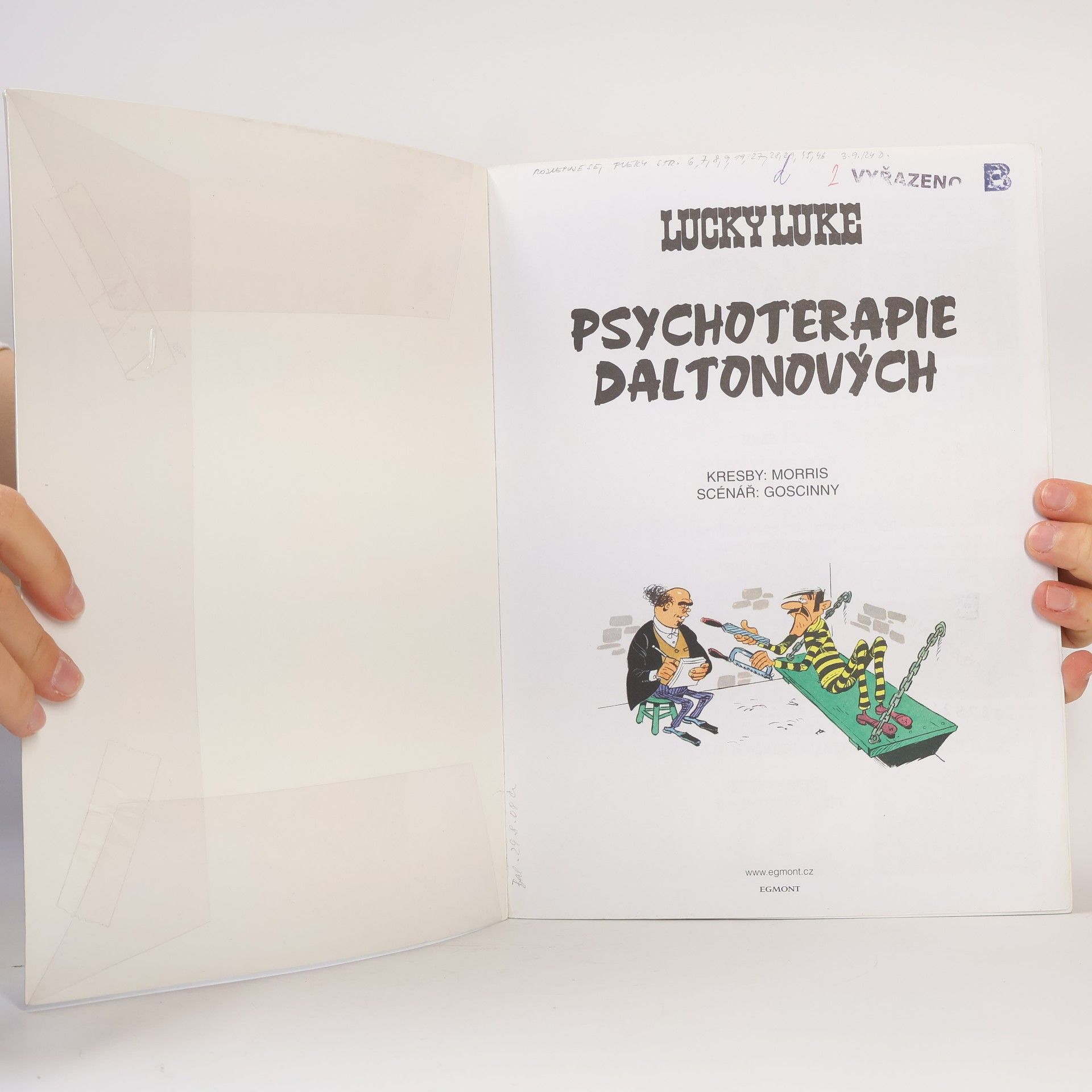 René Goscinny Psychoterapie Daltonových