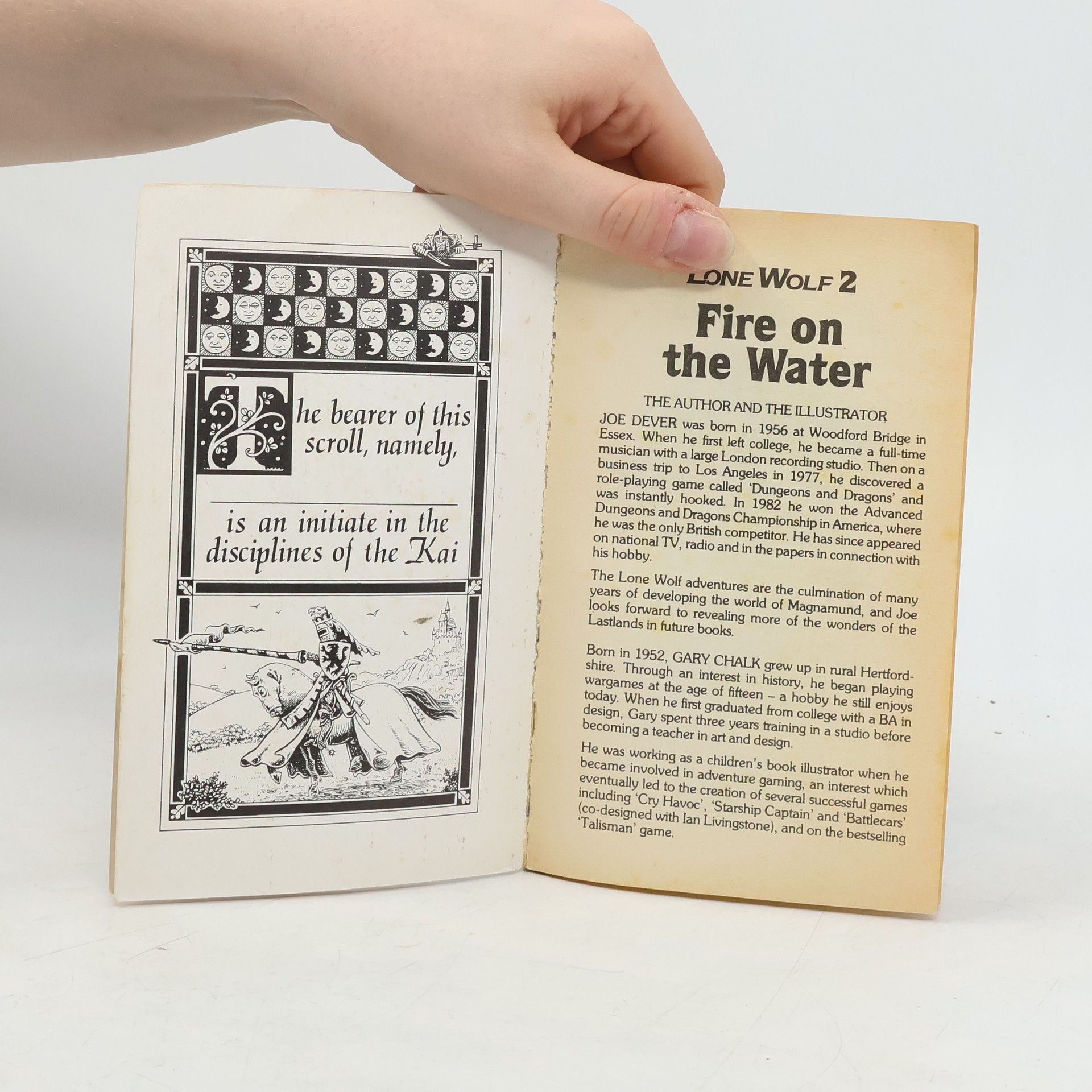 Gary Chalk Lone Wolf: The Kai Series - 2: Fire on the Water