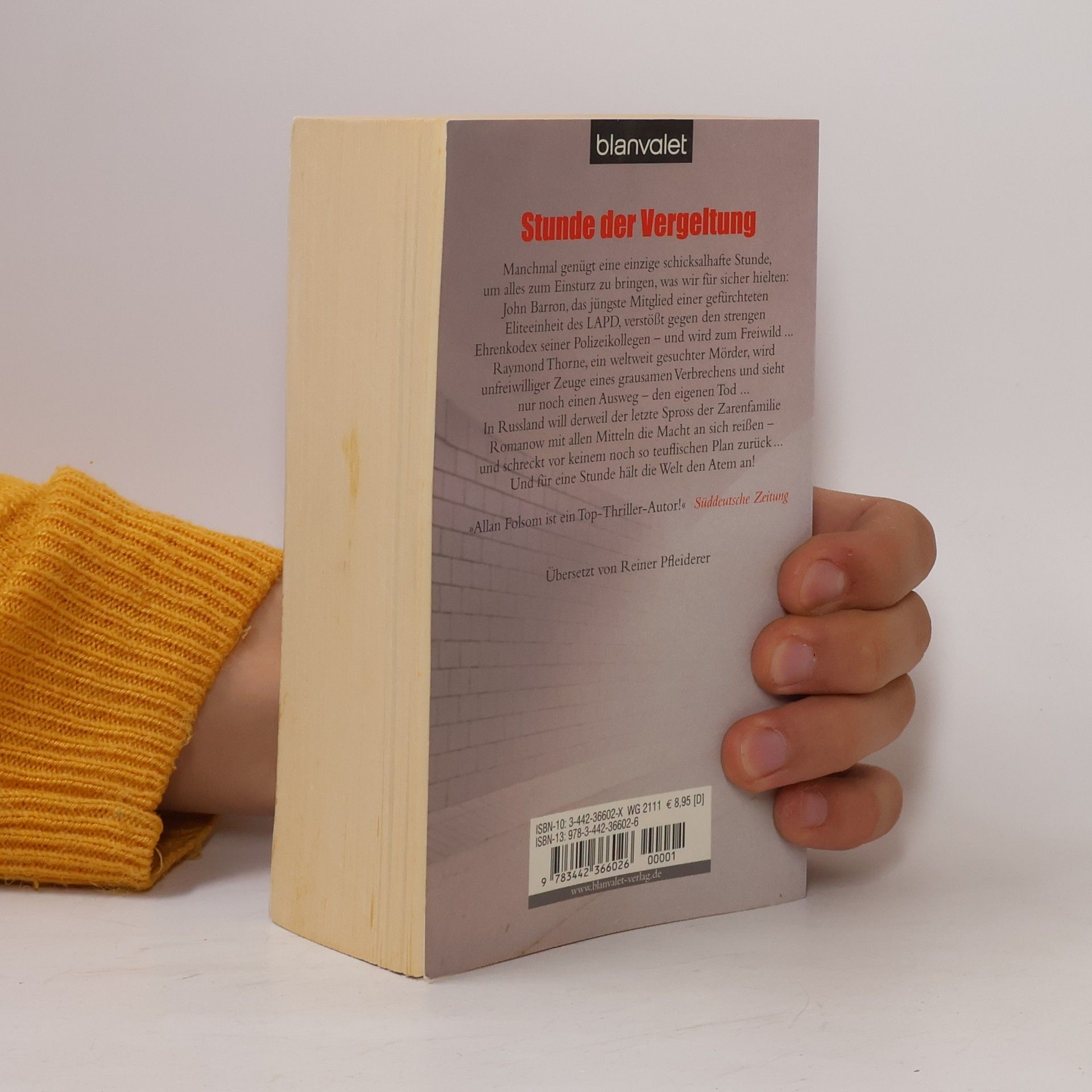 Allan Folsom Stunde der Vergeltung
