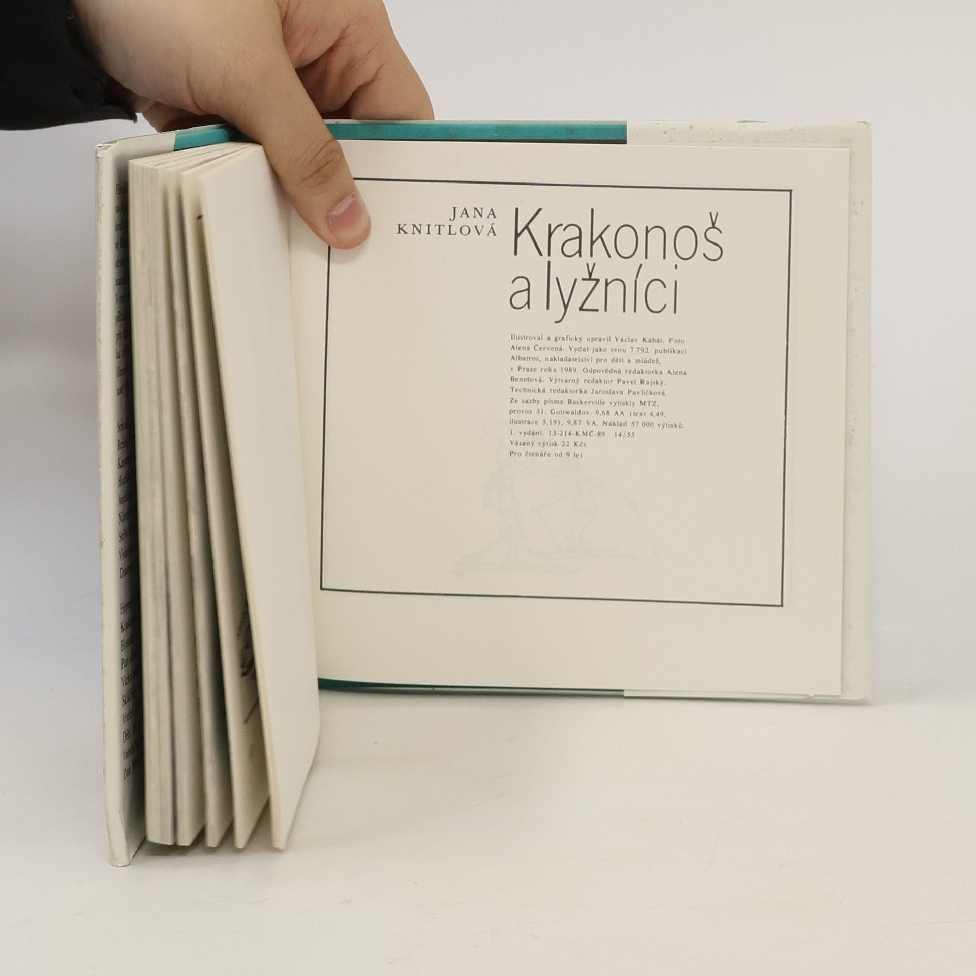 Jana Knitlová Krakonoš a lyžníci