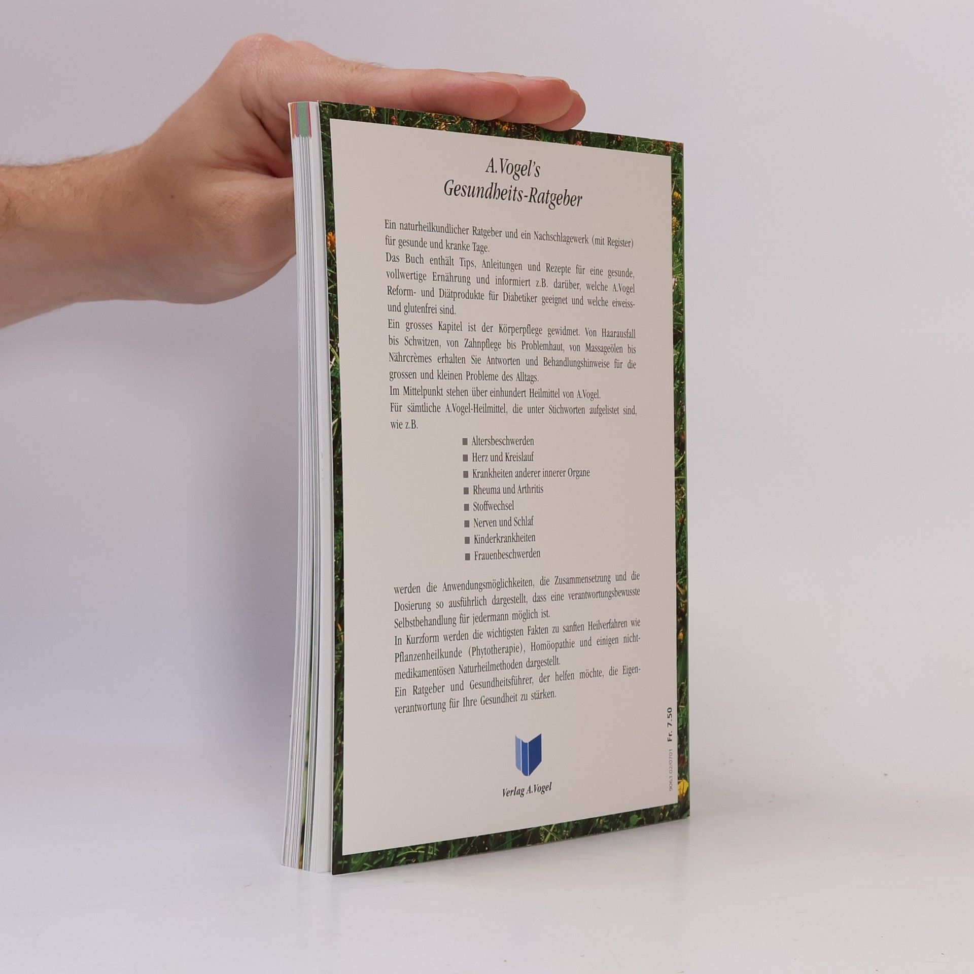 Verlag A. Vogel A. Vogel's Gesundheits-Ratgeber