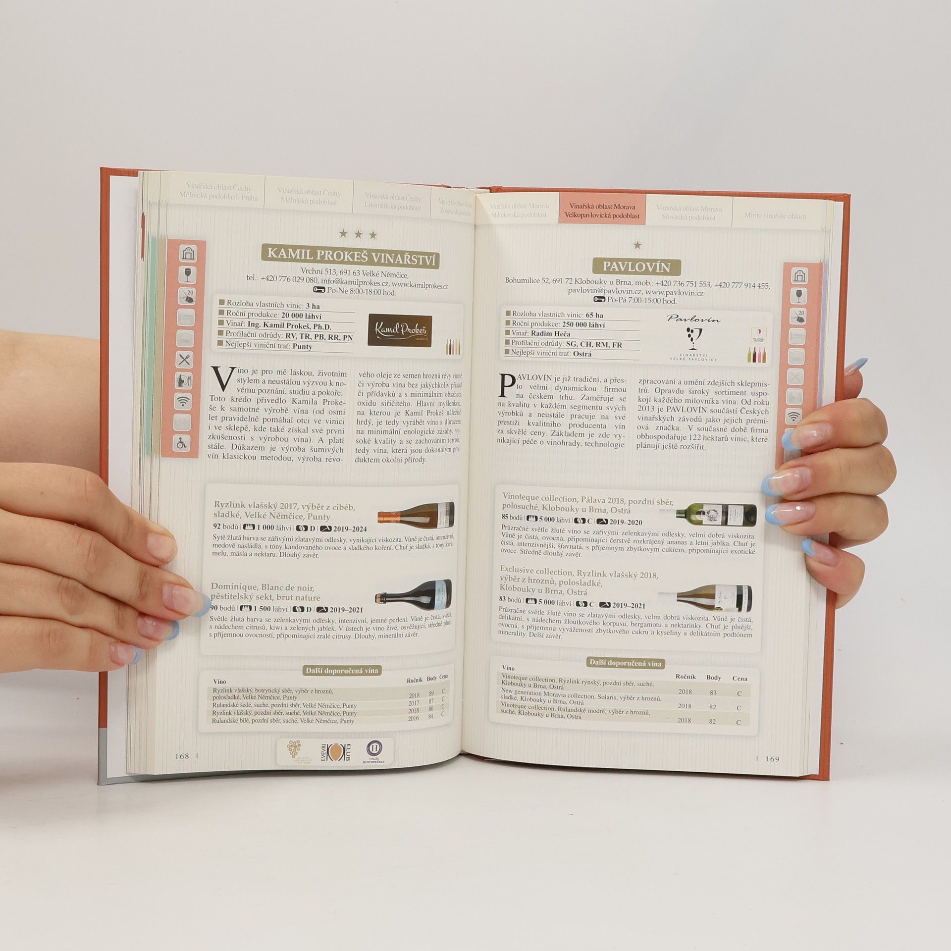 Various authors Průvodce nejlepšími víny České republiky. 2019-2020