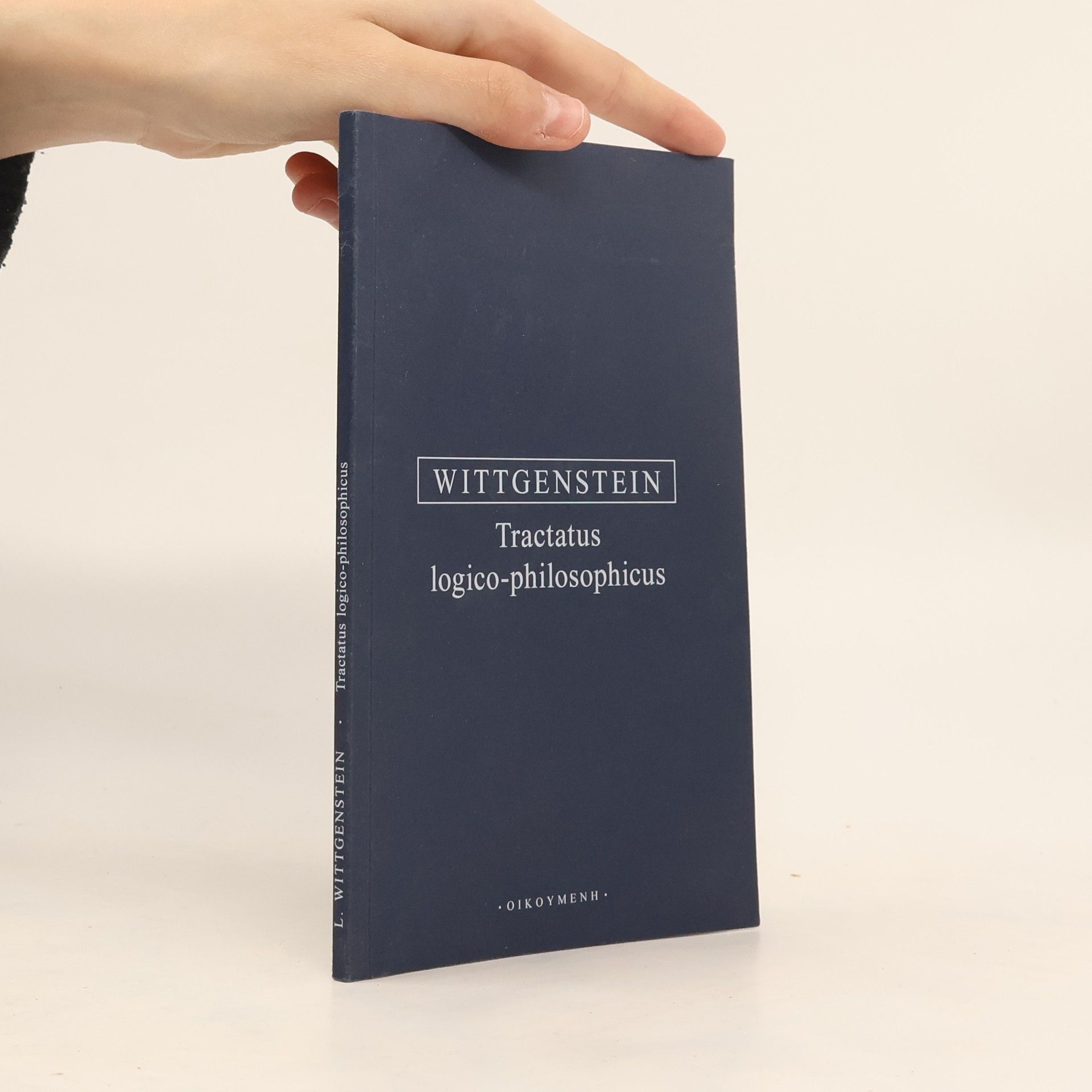 Ludwig Wittgenstein Tractatus logico-philosophicus