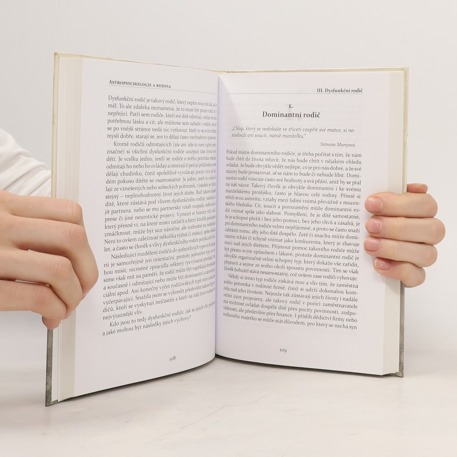 Ida Myslikovjanová Astropsychologie a rodina