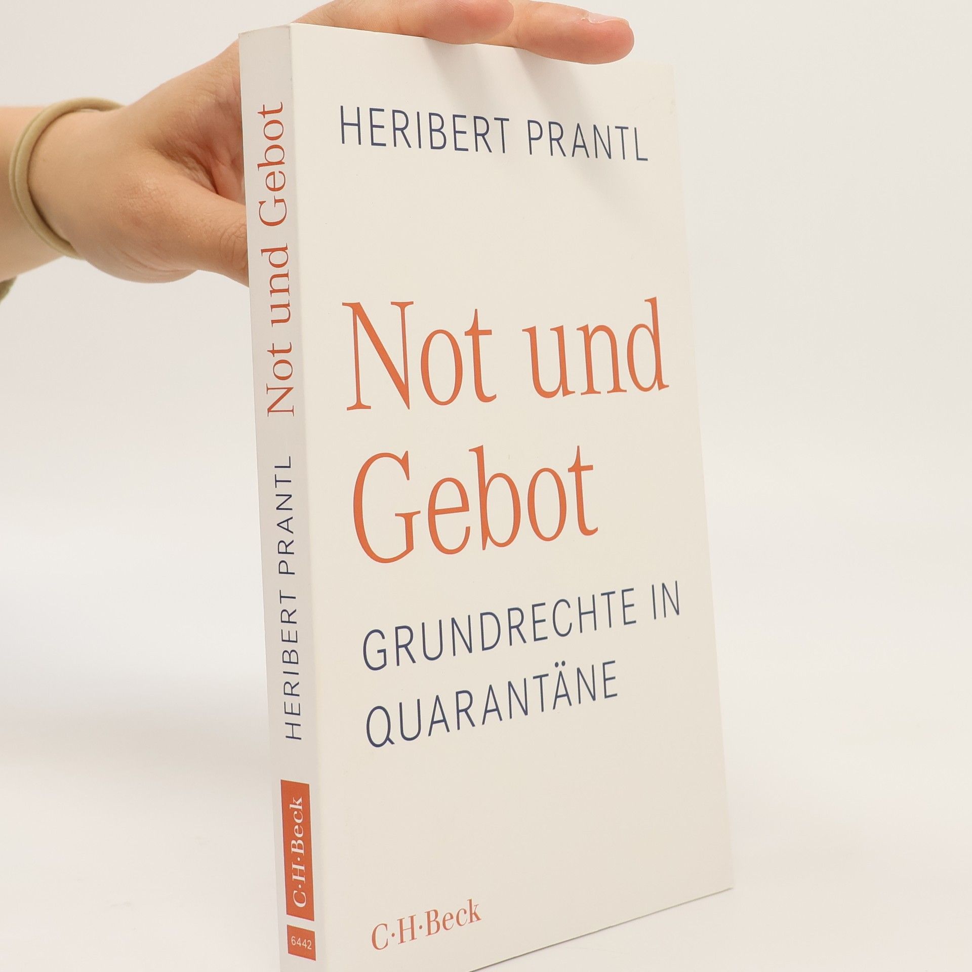 Heribert Prantl Not und Gebot
