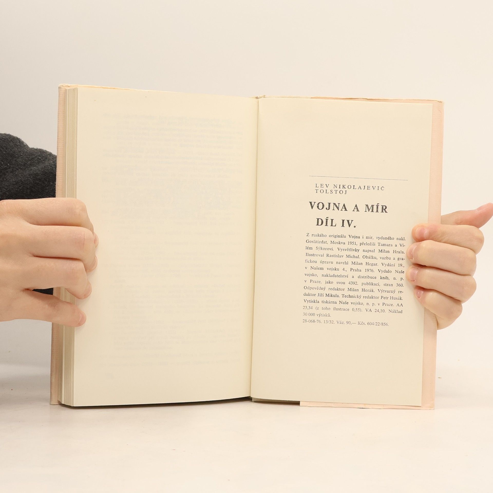 Lew Nikolajewitsch Tolstoi Vojna a mír IV