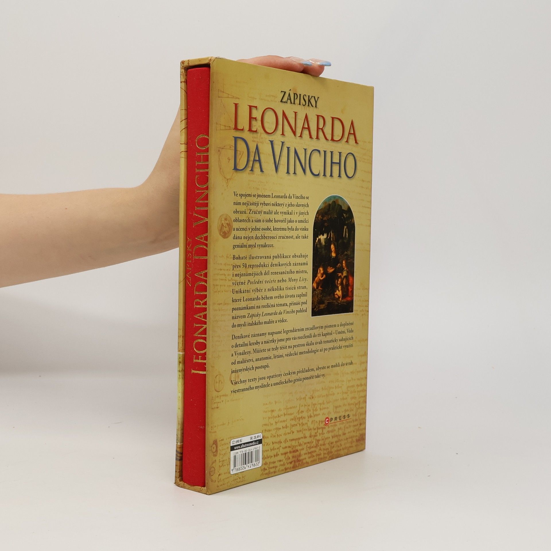 Leonardo da Vinci Zápisky Leonarda da Vinciho