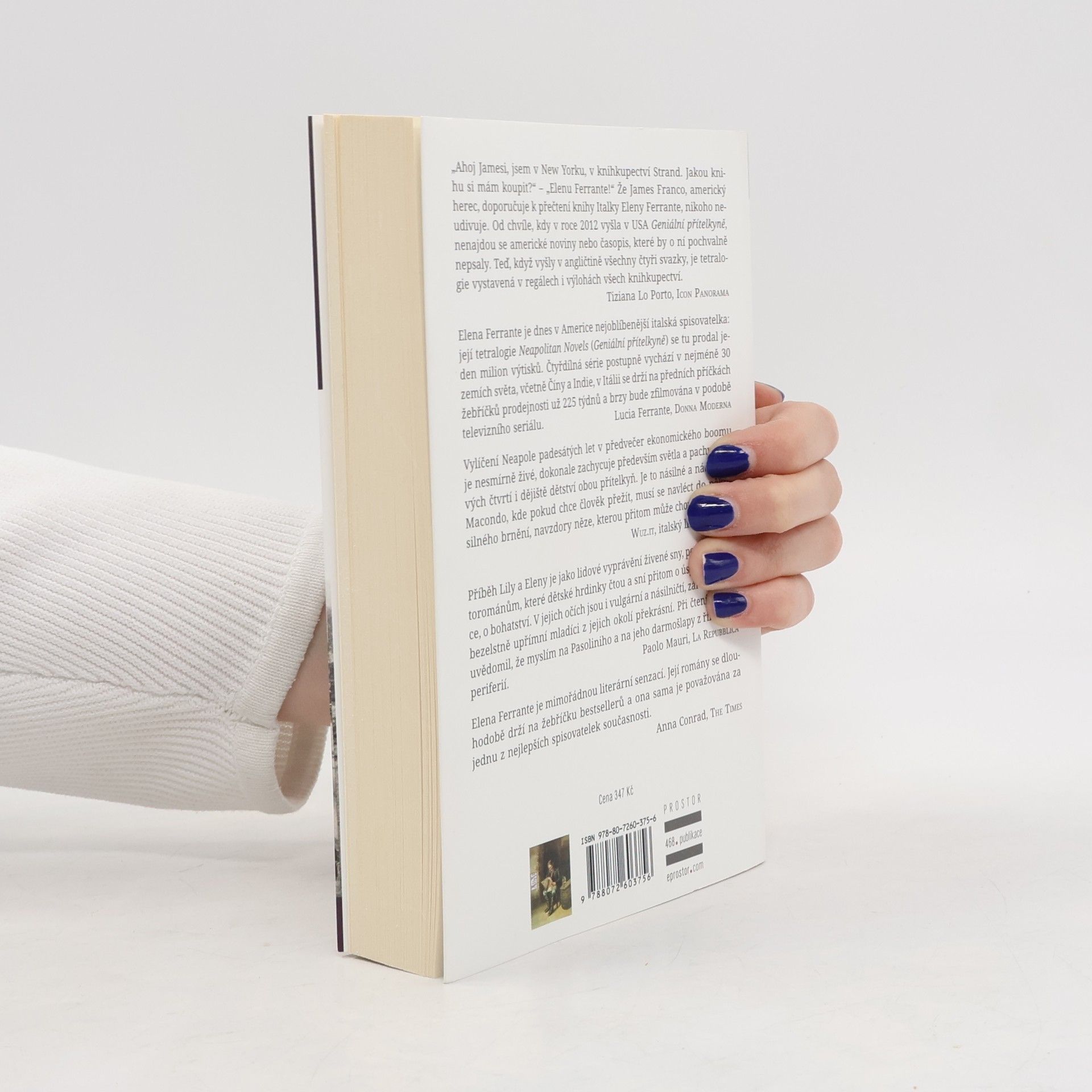 Elena Ferrante Geniální přítelkyně 1. Dětství a dospívání