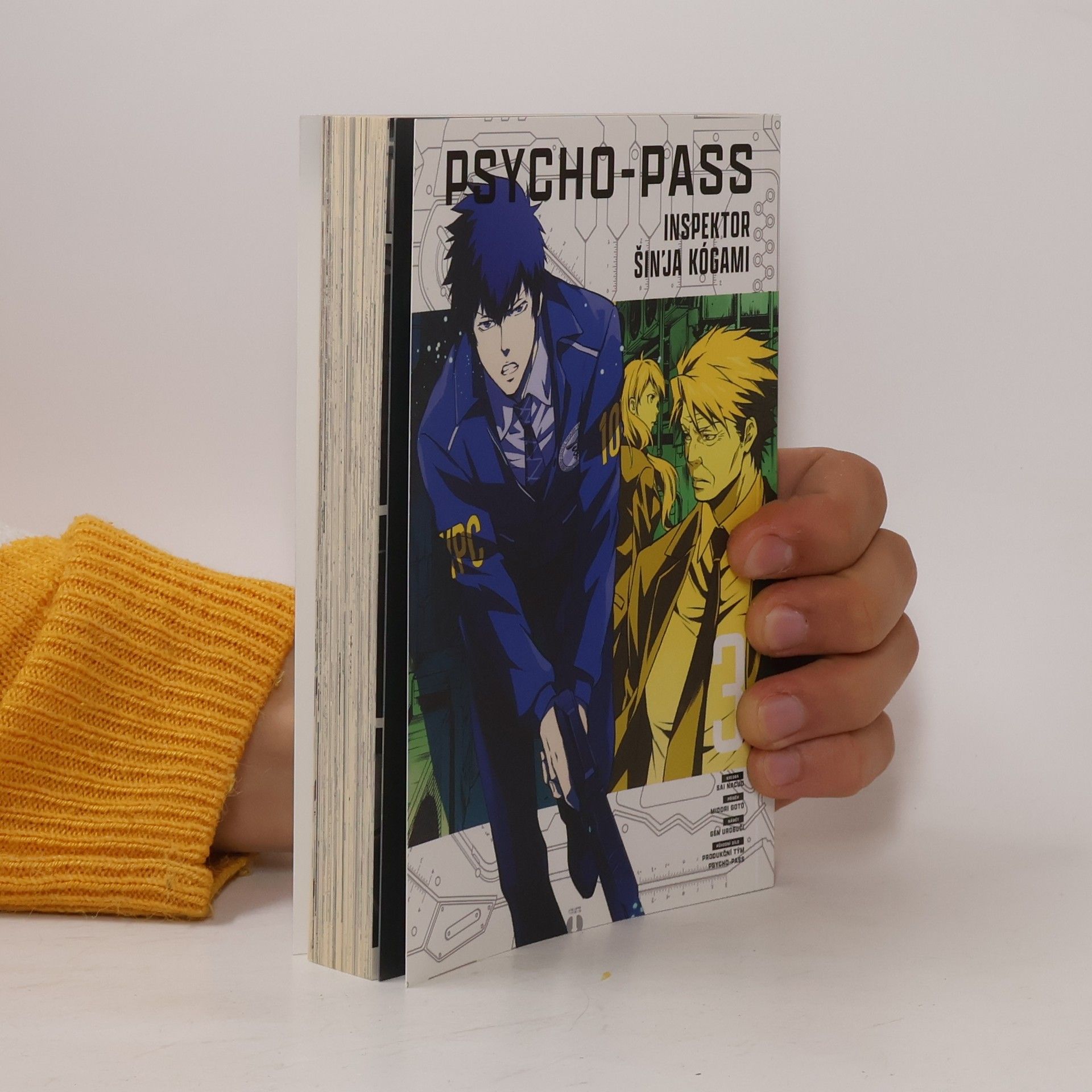 Natsuo Sai Psycho-pass. Inspektor Šin'ja Kógami. 3
