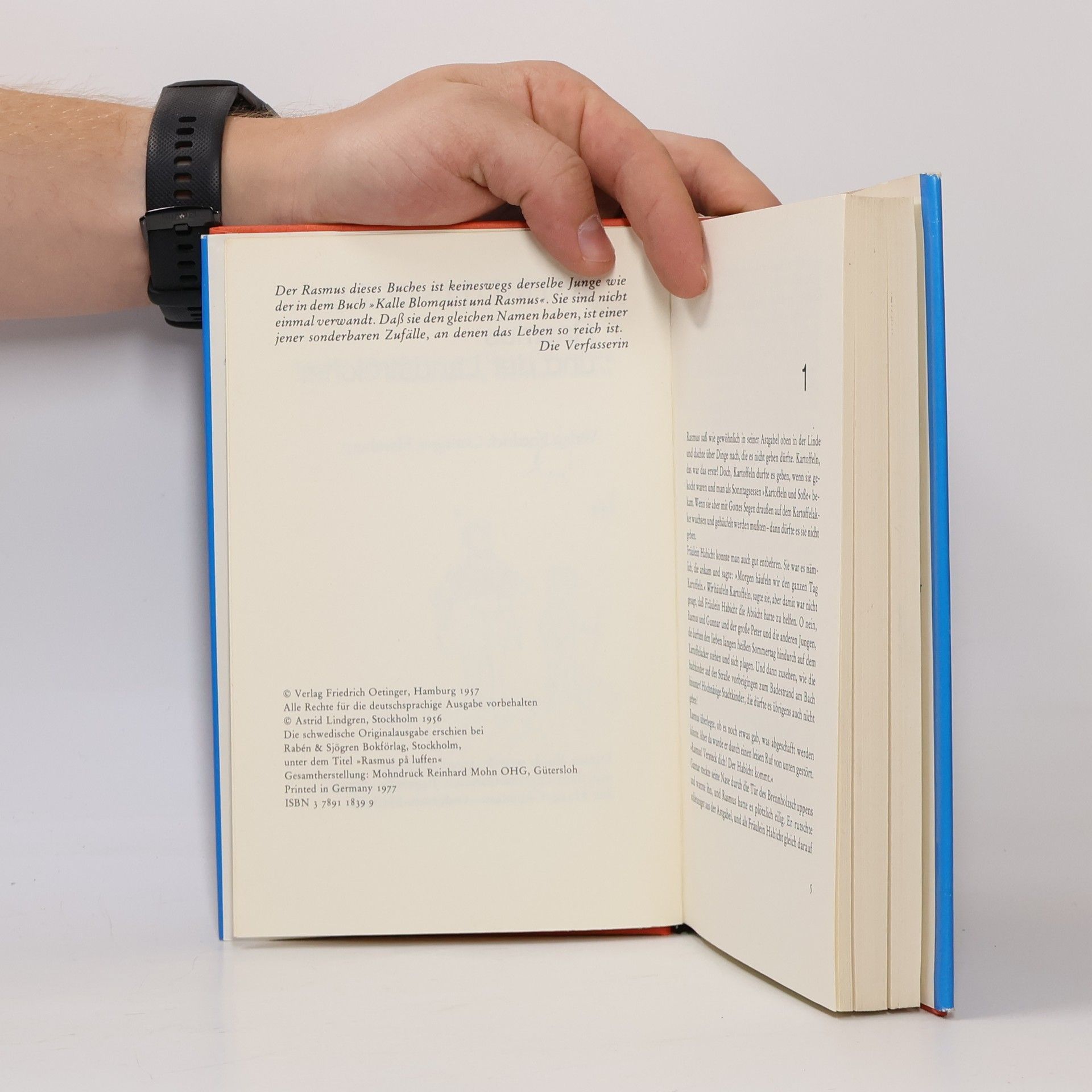 Astrid Lindgren Rasmus und der Landstreicher