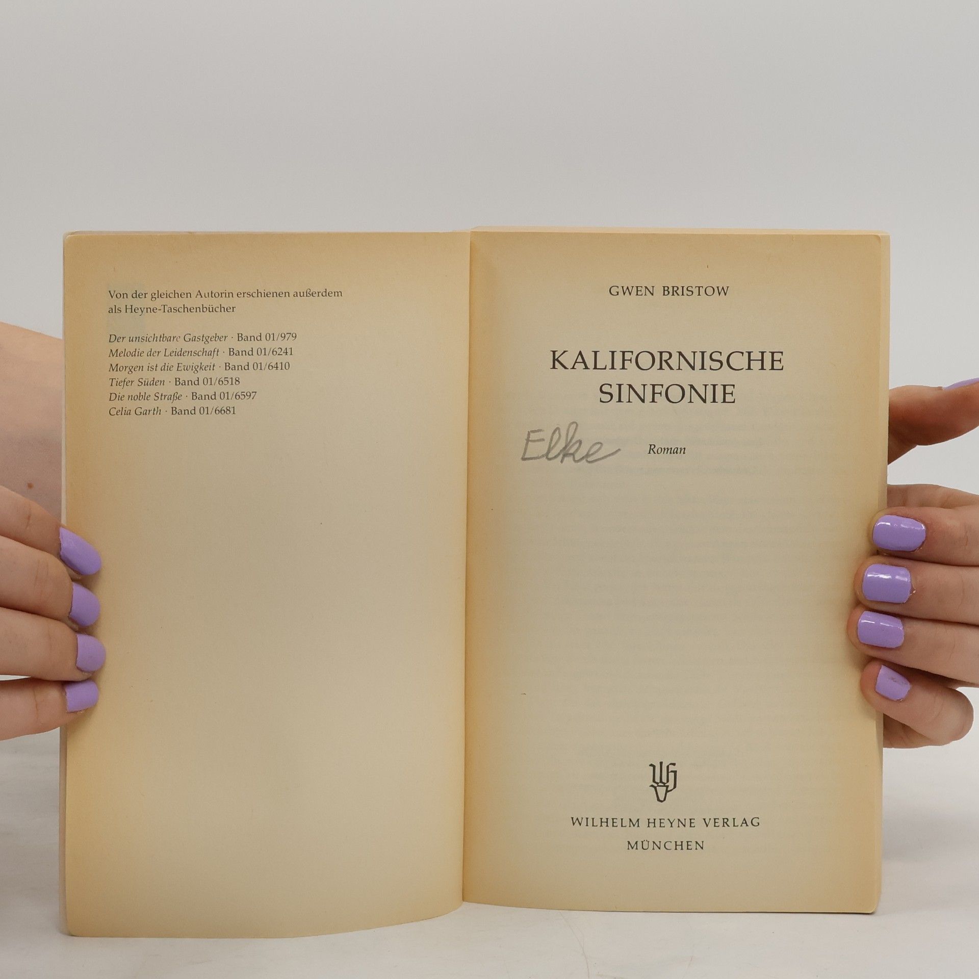 Gwen Bristow Kalifornische Sinfonie