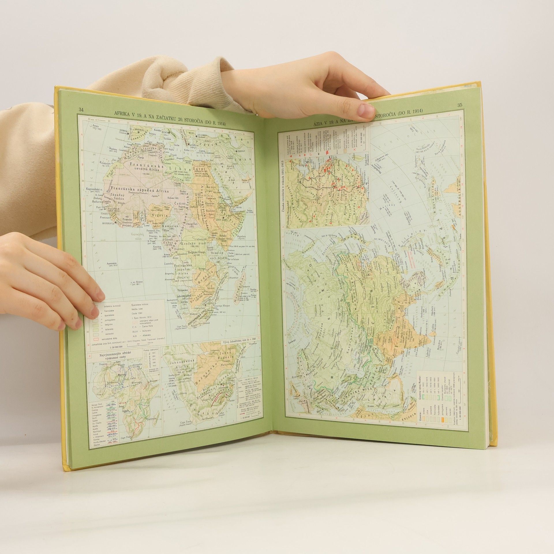 Autorenkollektiv Školský atlas svetových dejín
