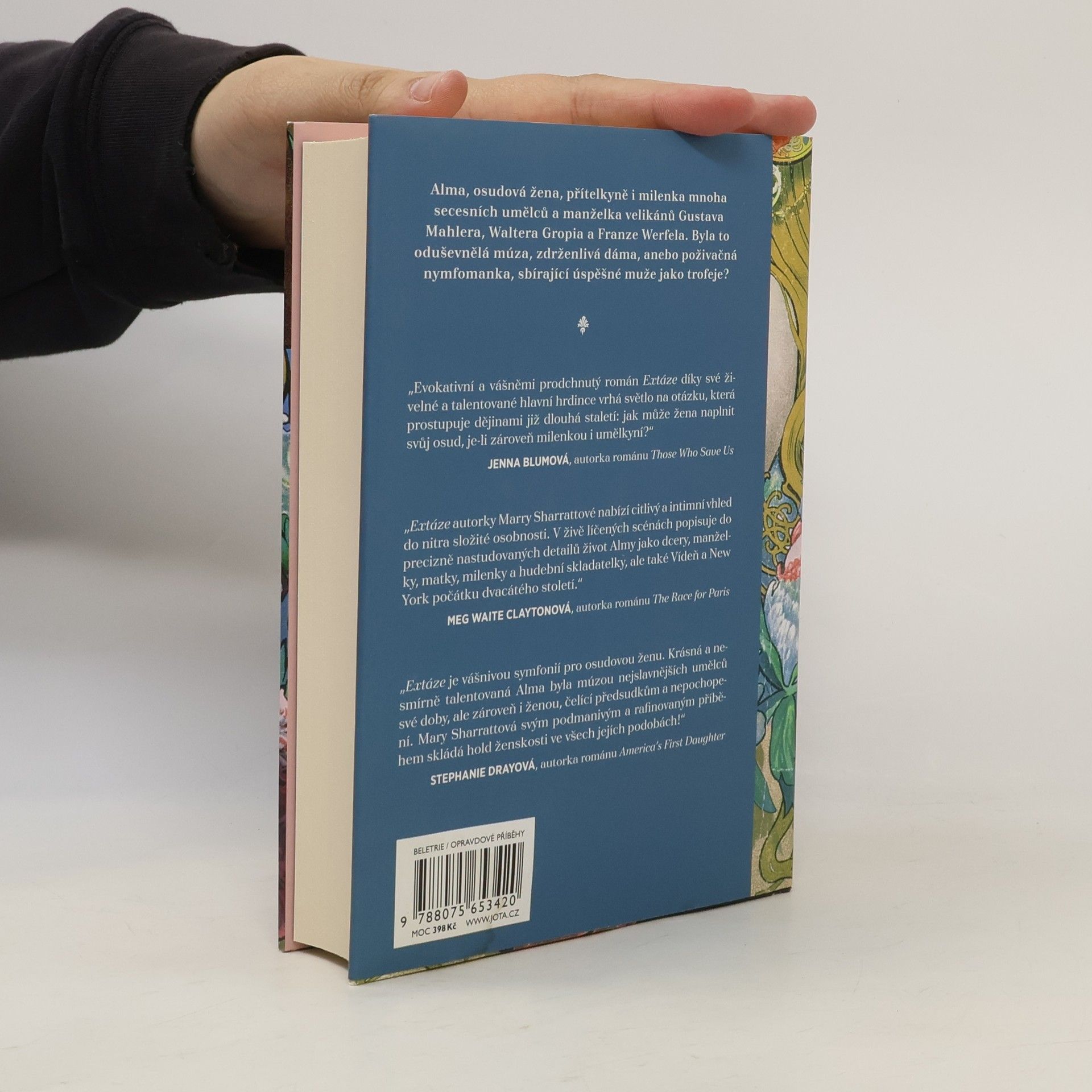 Mary Sharratt Extáze: Román o Almě Mahlerové