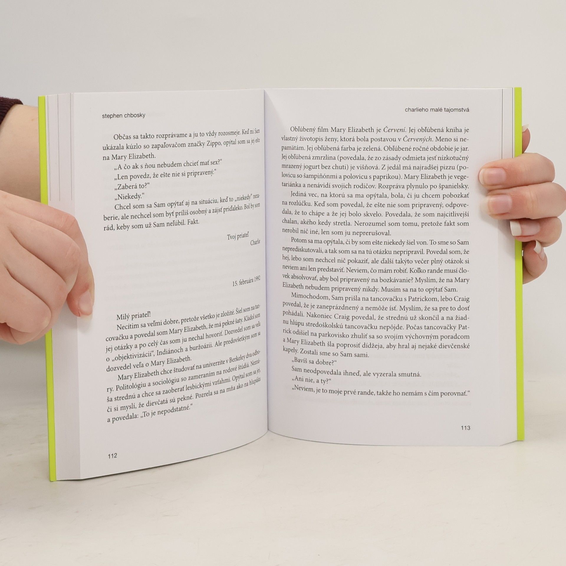 Stephen Chbosky Charlieho malé tajomstvá