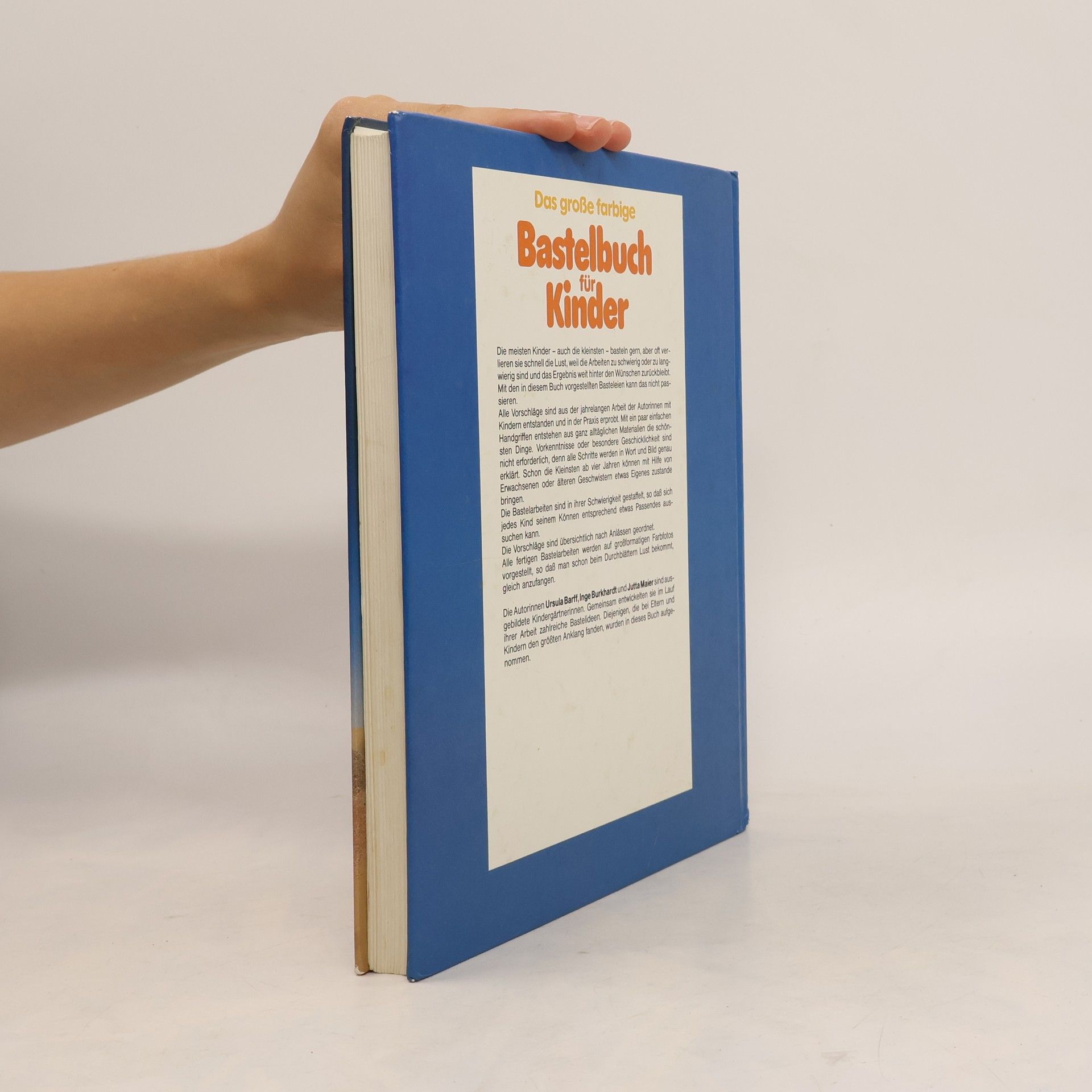 Ursula Barff Das große farbige Bastelbuch für Kinder