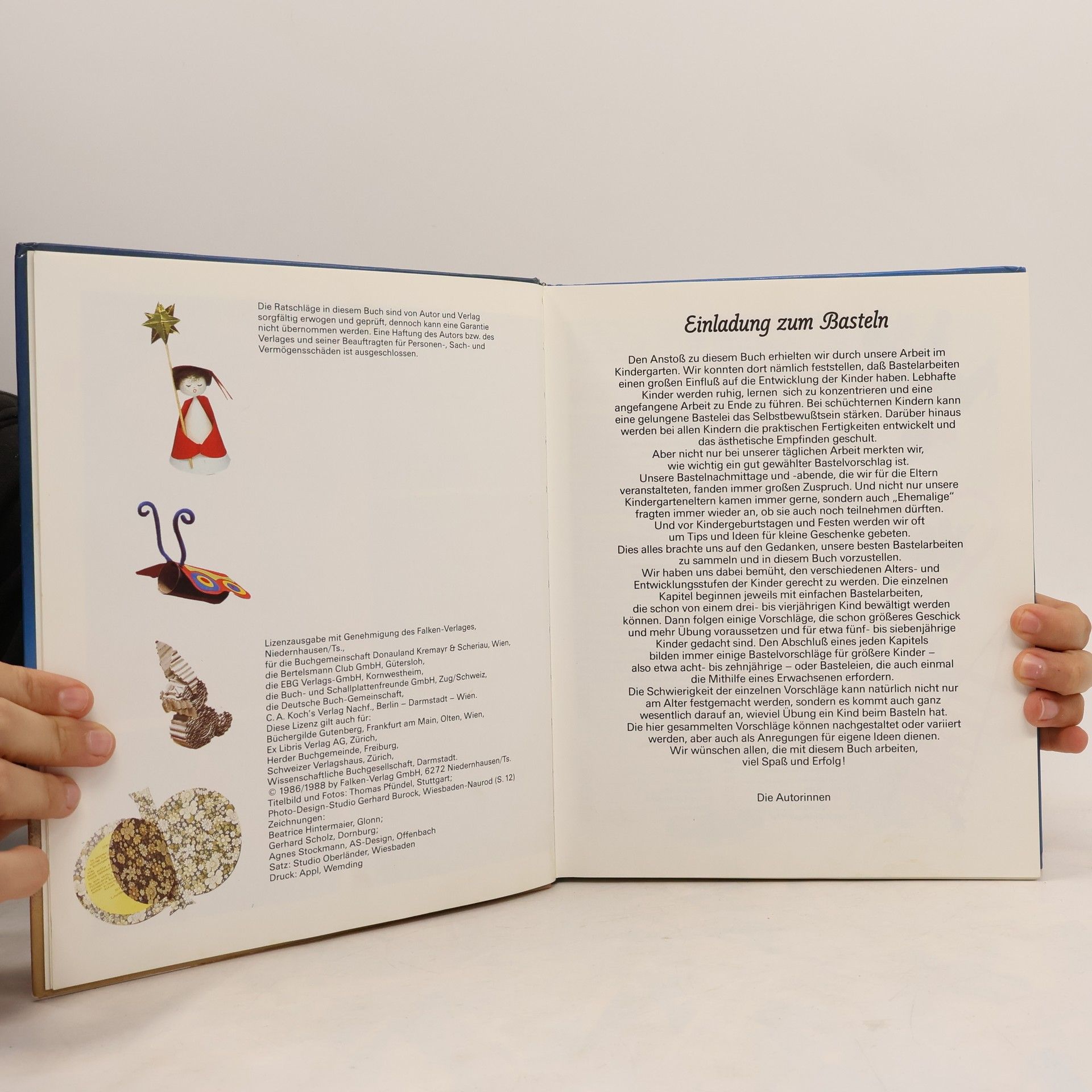 Ursula Barff Das große farbige Bastelbuch für Kinder