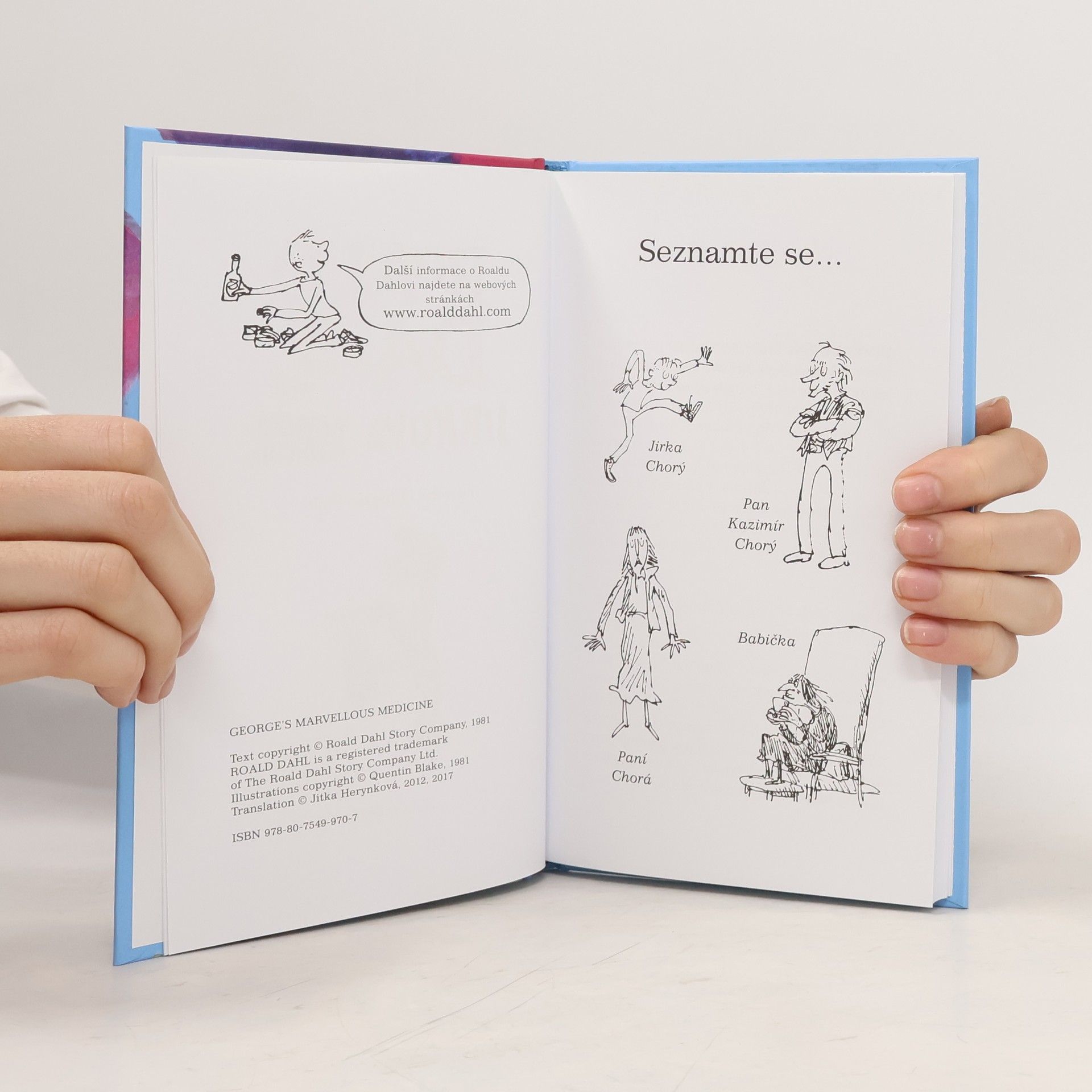 Roald Dahl Jirkova zázračná medicína