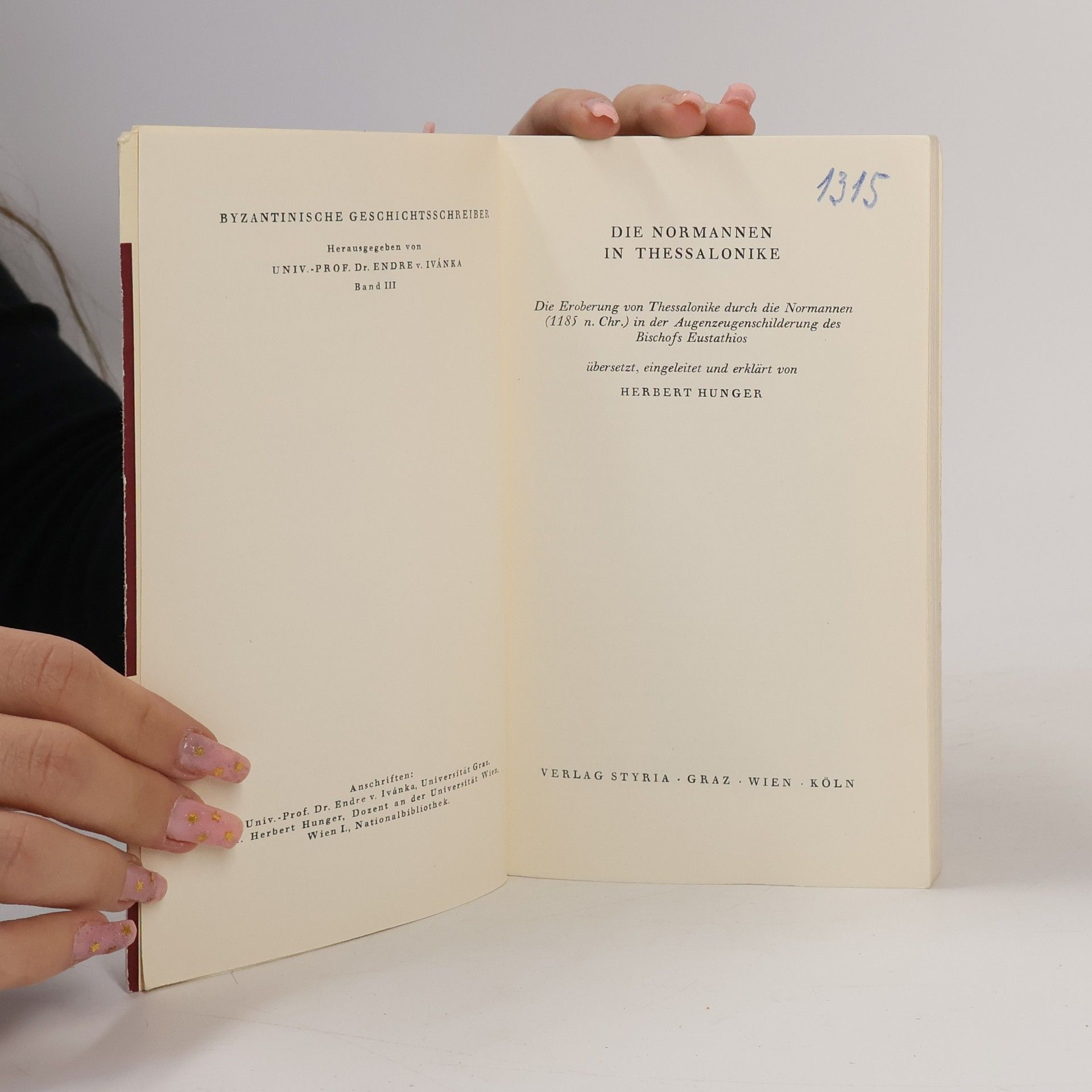 Autorenkollektiv Die Normannen in Thessalonike