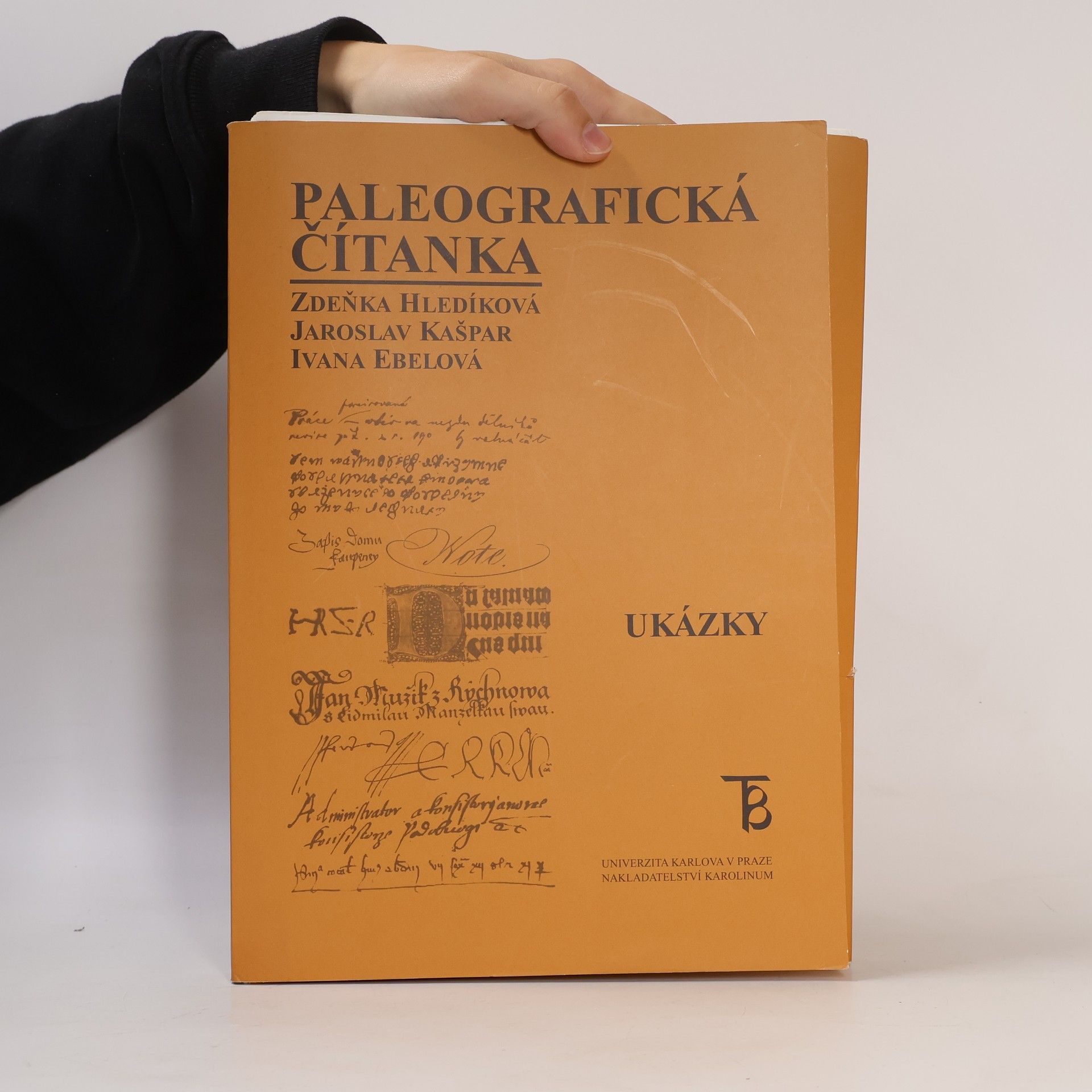Jaroslav Kašpar Paleografická čítanka. Ukázky