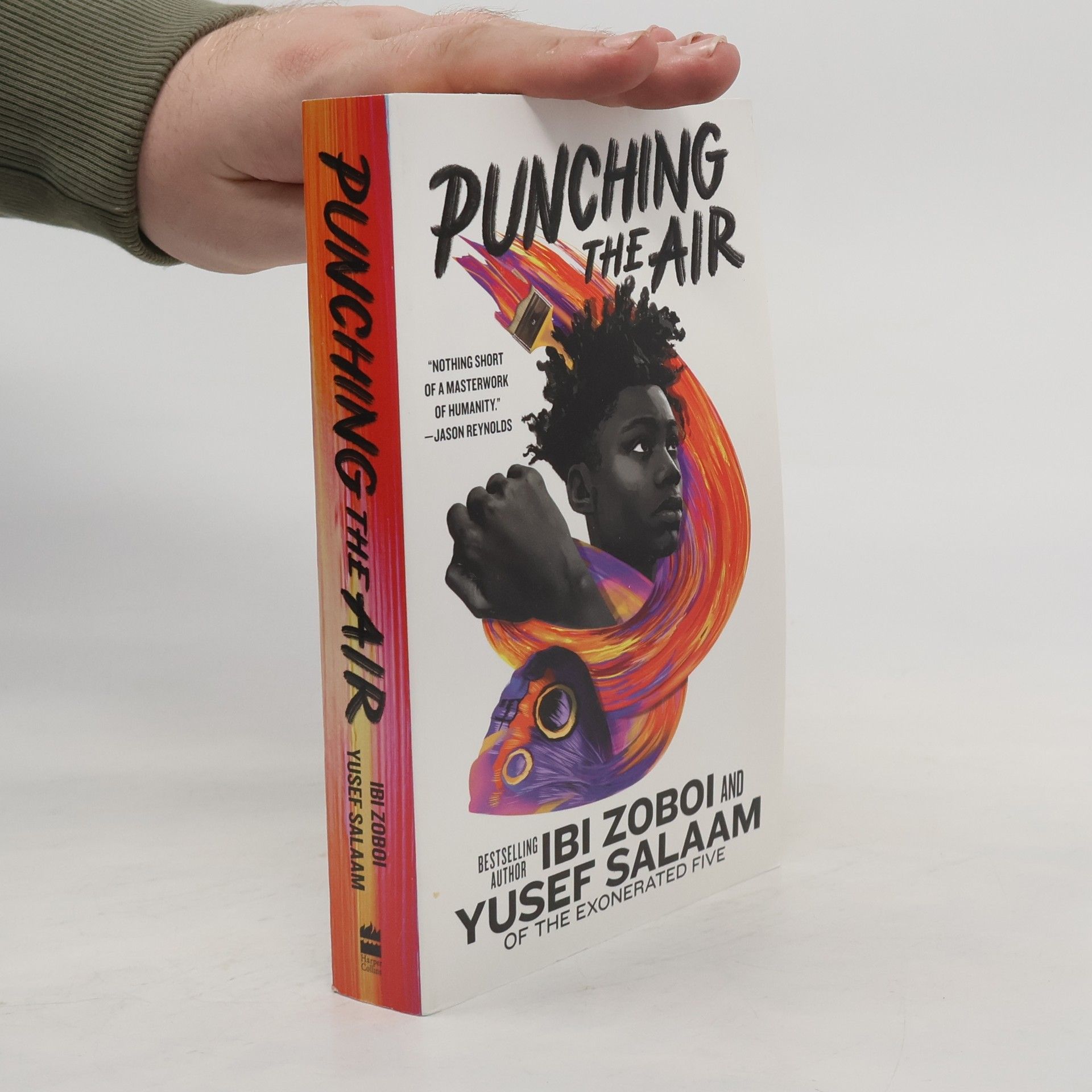 Ibi Aanu Zoboi Punching the Air