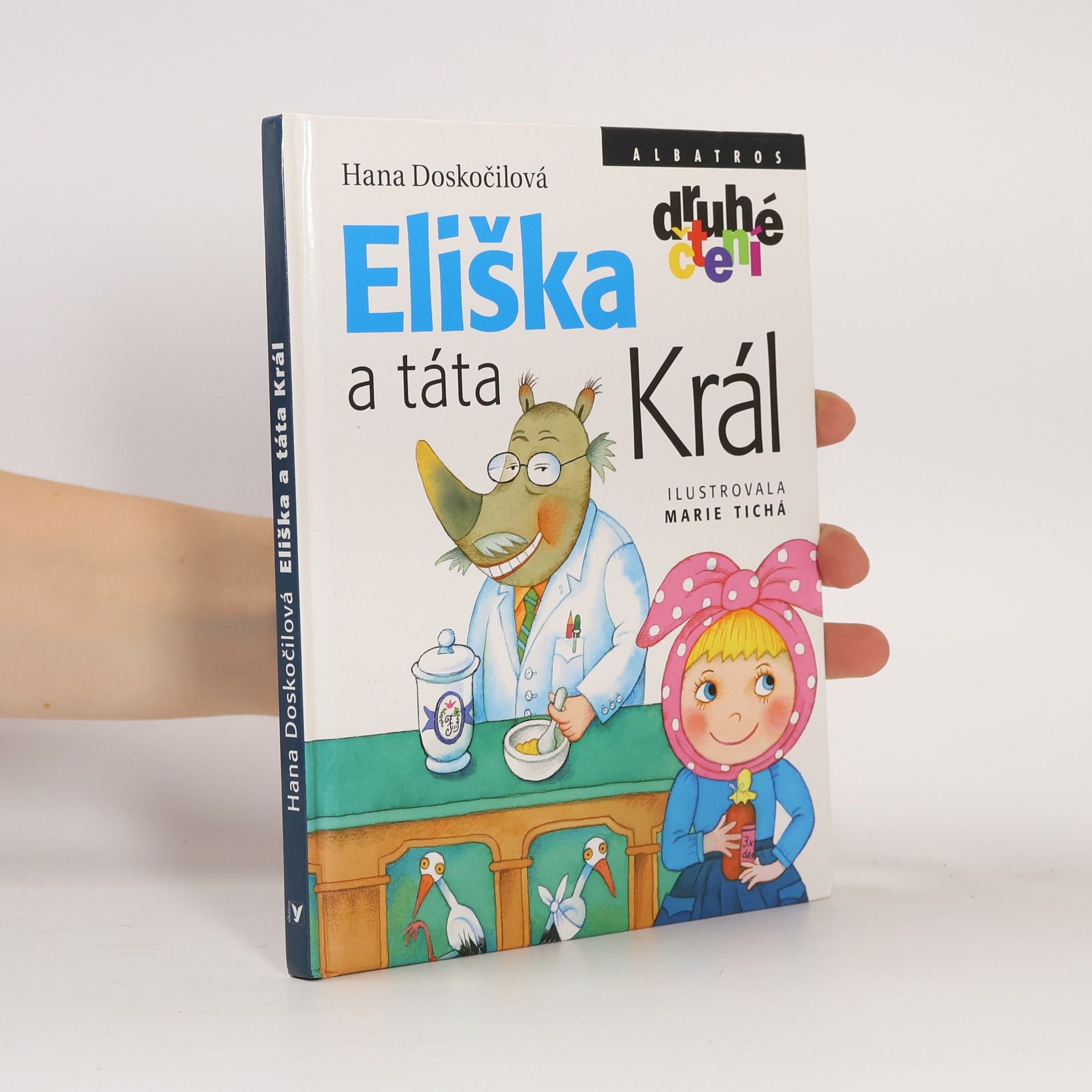 Hana Doskočilová Eliška a táta Král