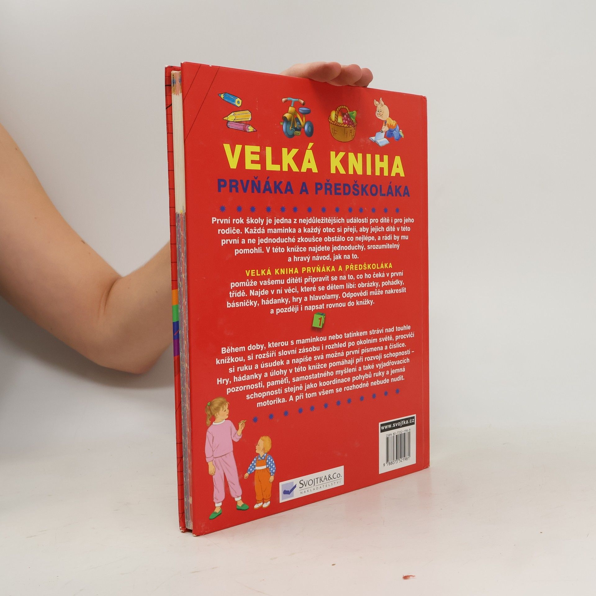 Auteurscollectief Velká kniha prvňáka a předškoláka
