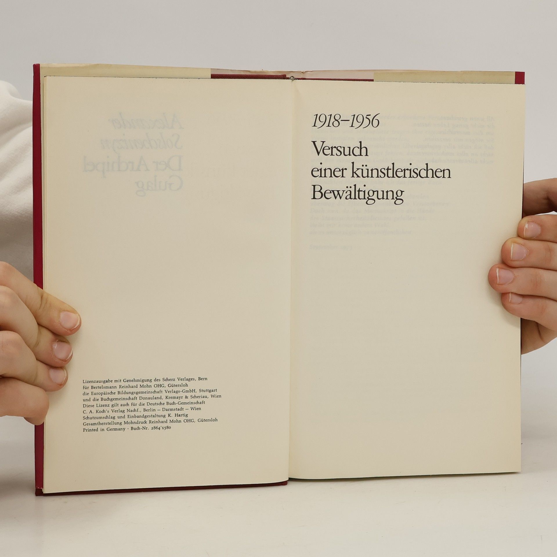 Alexander Solschenizyn Der Archipel Gulag