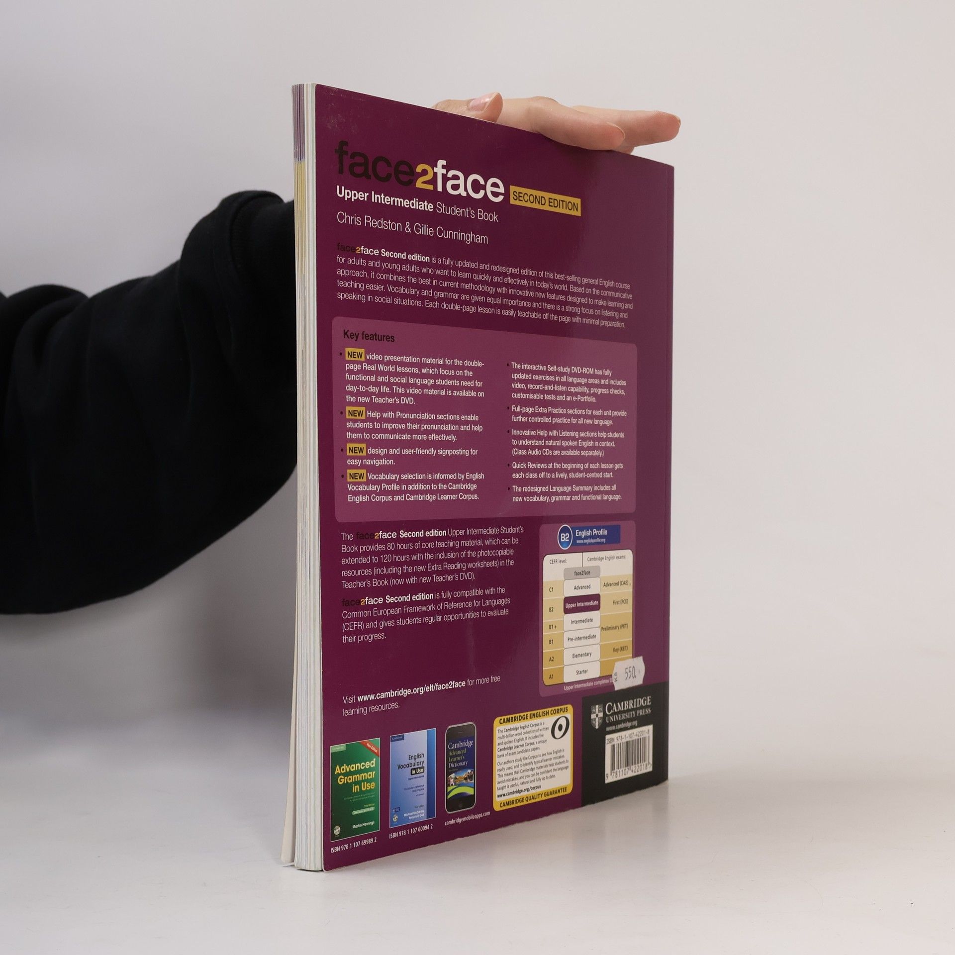 Chris Redstone Face2face. Upper intermediate. Student's book