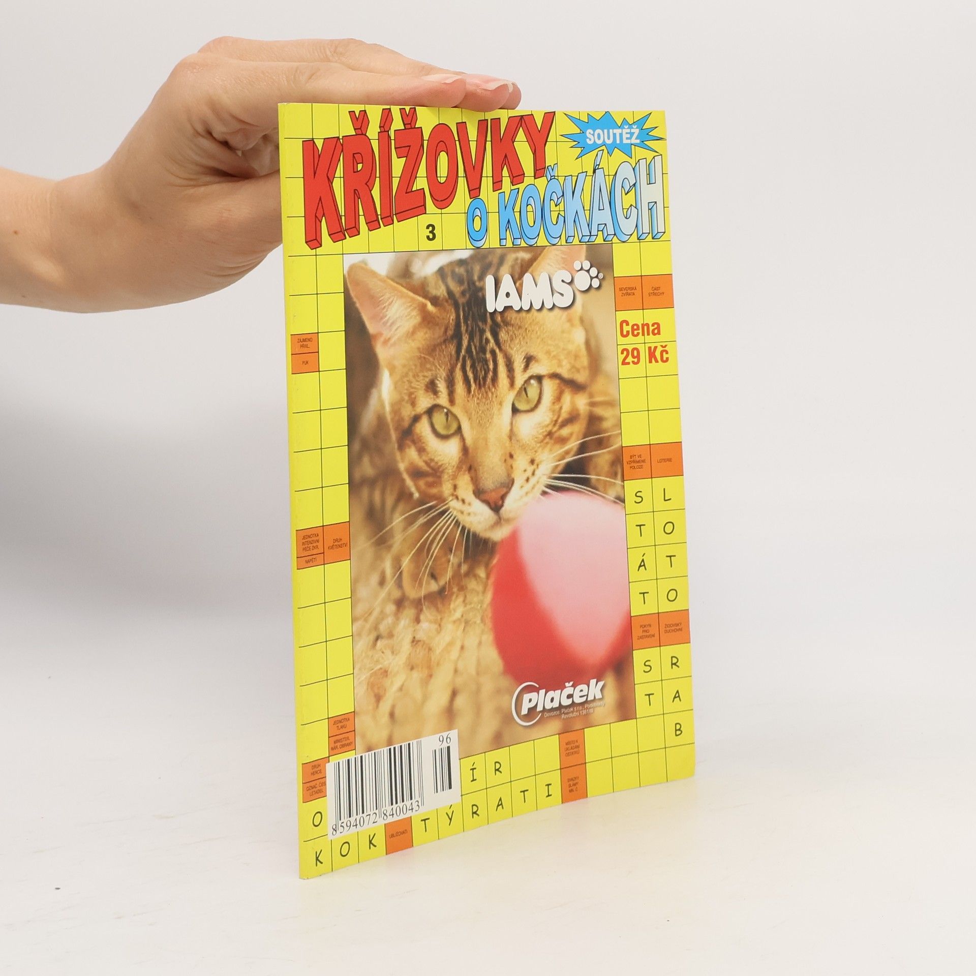 Kolektiv autorů Křížovky o kočkách 3