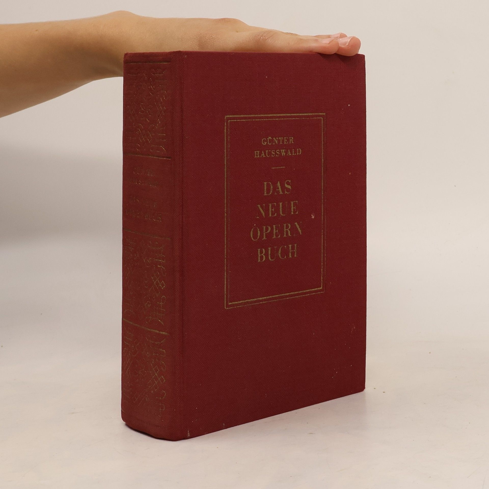 Günter Hausswald Das neue Opernbuch