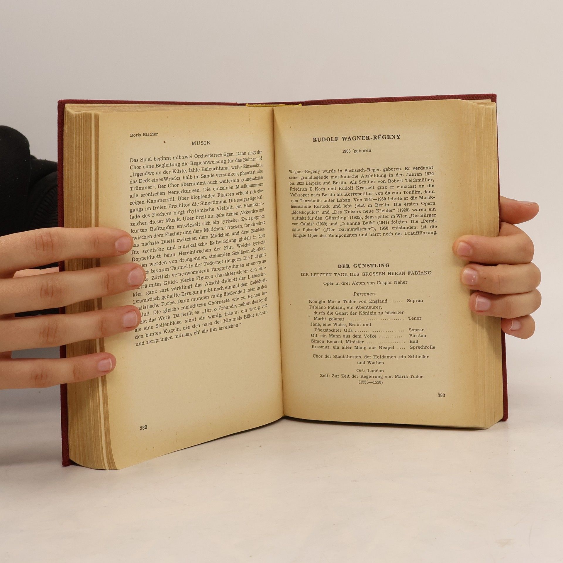 Günter Hausswald Das neue Opernbuch