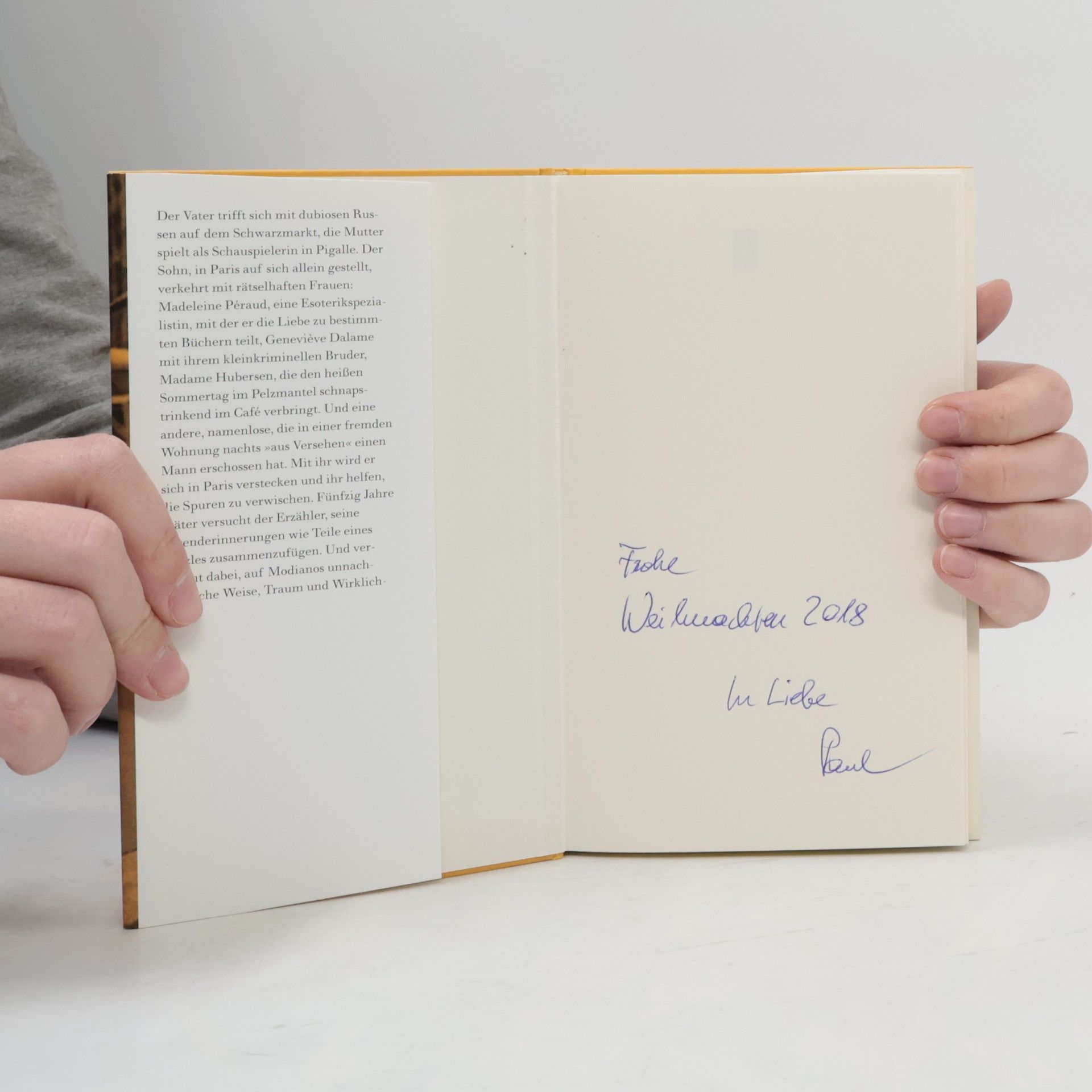 Patrick Modiano Schlafende Erinnerungen