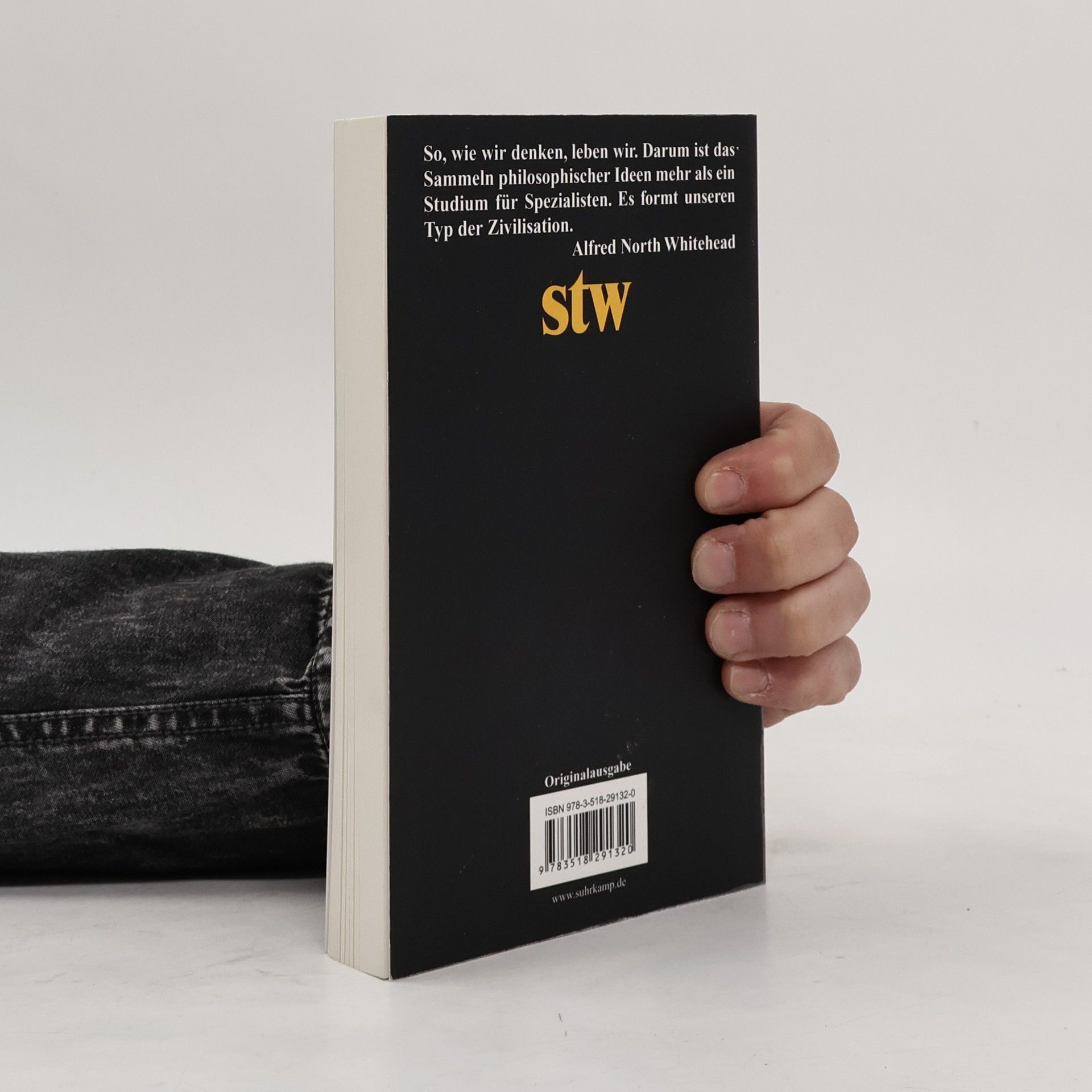 Alfred North Whitehead Suhrkamp Taschenbuch Wissenschaft - 1532: Denkweisen