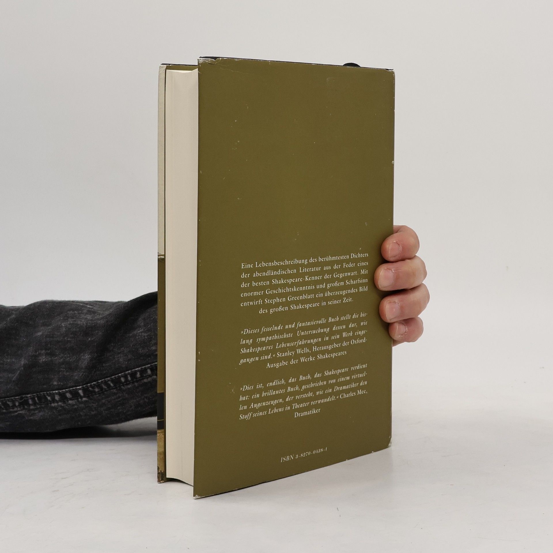 Stephen Greenblatt Will in der Welt