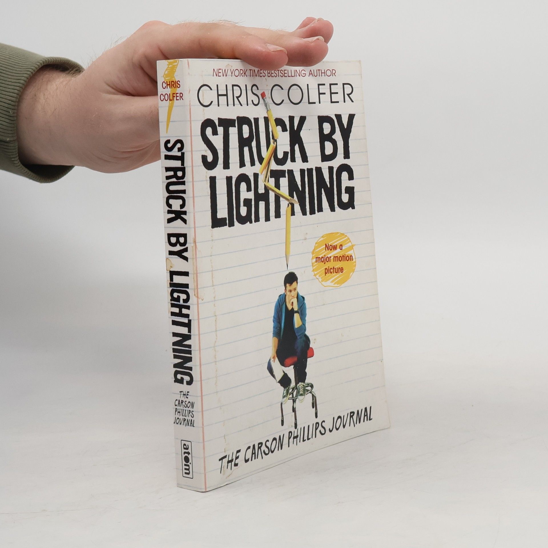Chris Colfer Struck by lightning: The Carson Phillips journal