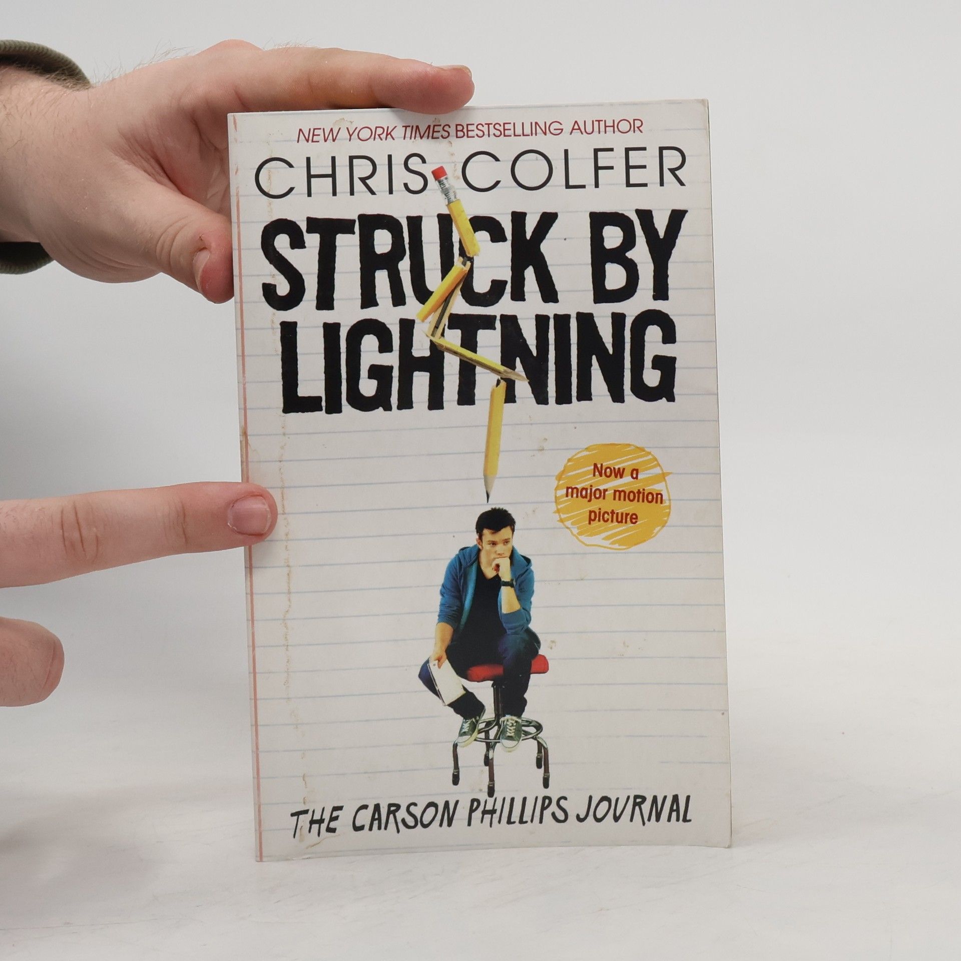 Chris Colfer Struck by lightning: The Carson Phillips journal