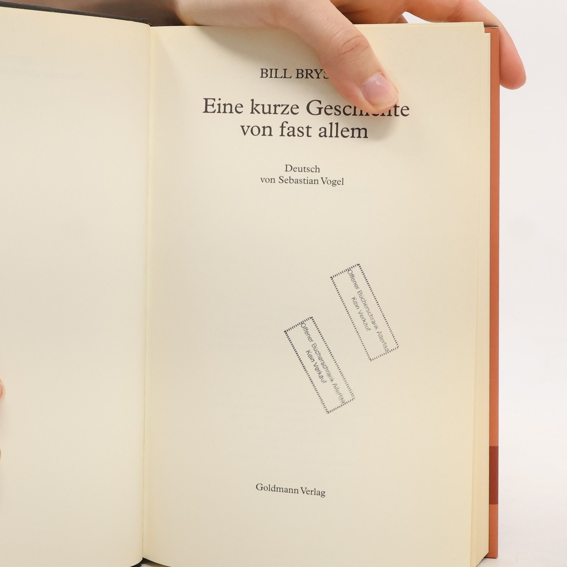 Bill Bryson Eine kurze Geschichte von fast allem
