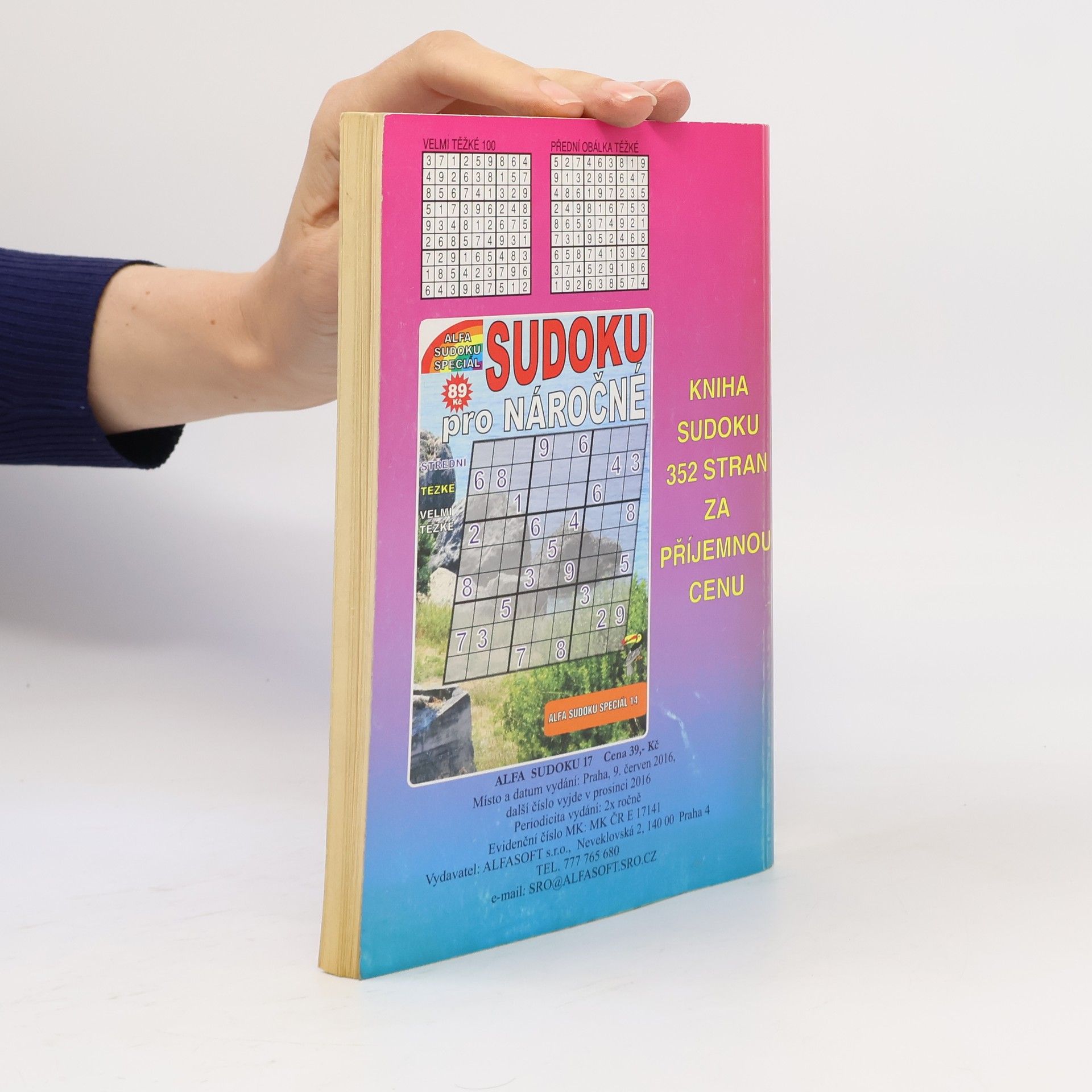 Kolektiv autorů Alfa Sudoku 17. Sudoku pro vášnivé luštitele