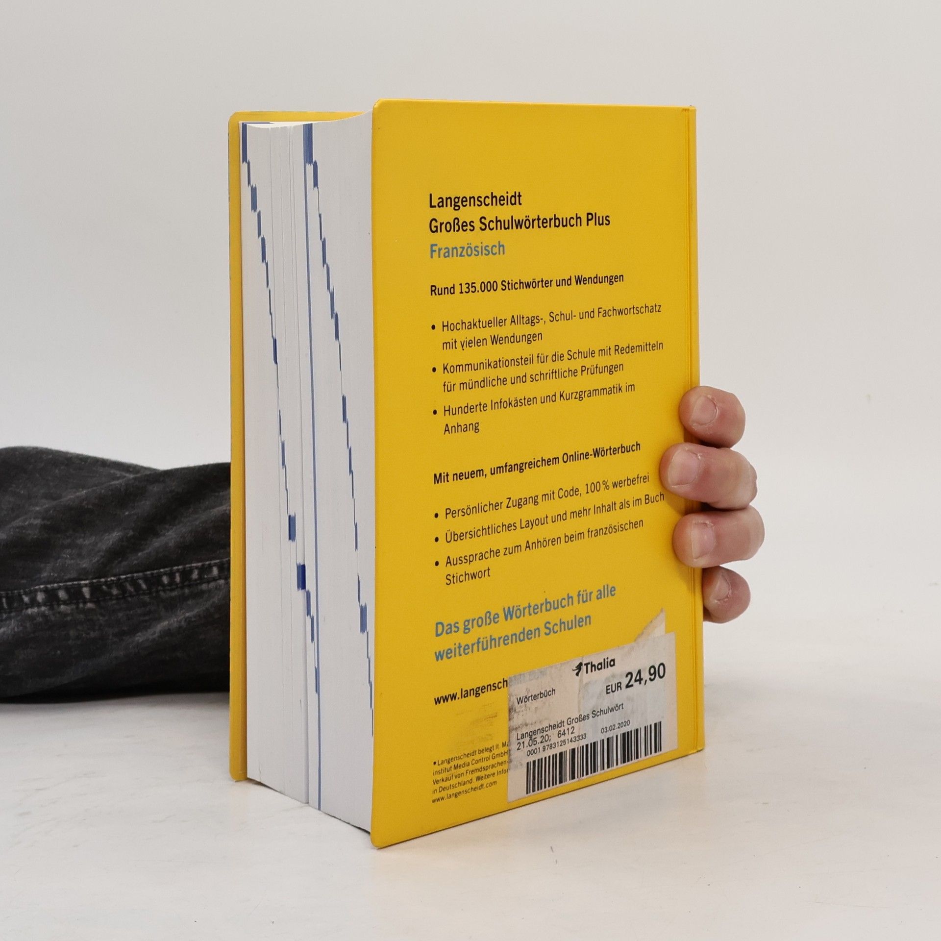 Fabienne Schreitmüller Großes Schulwörterbuch Plus: Französisch