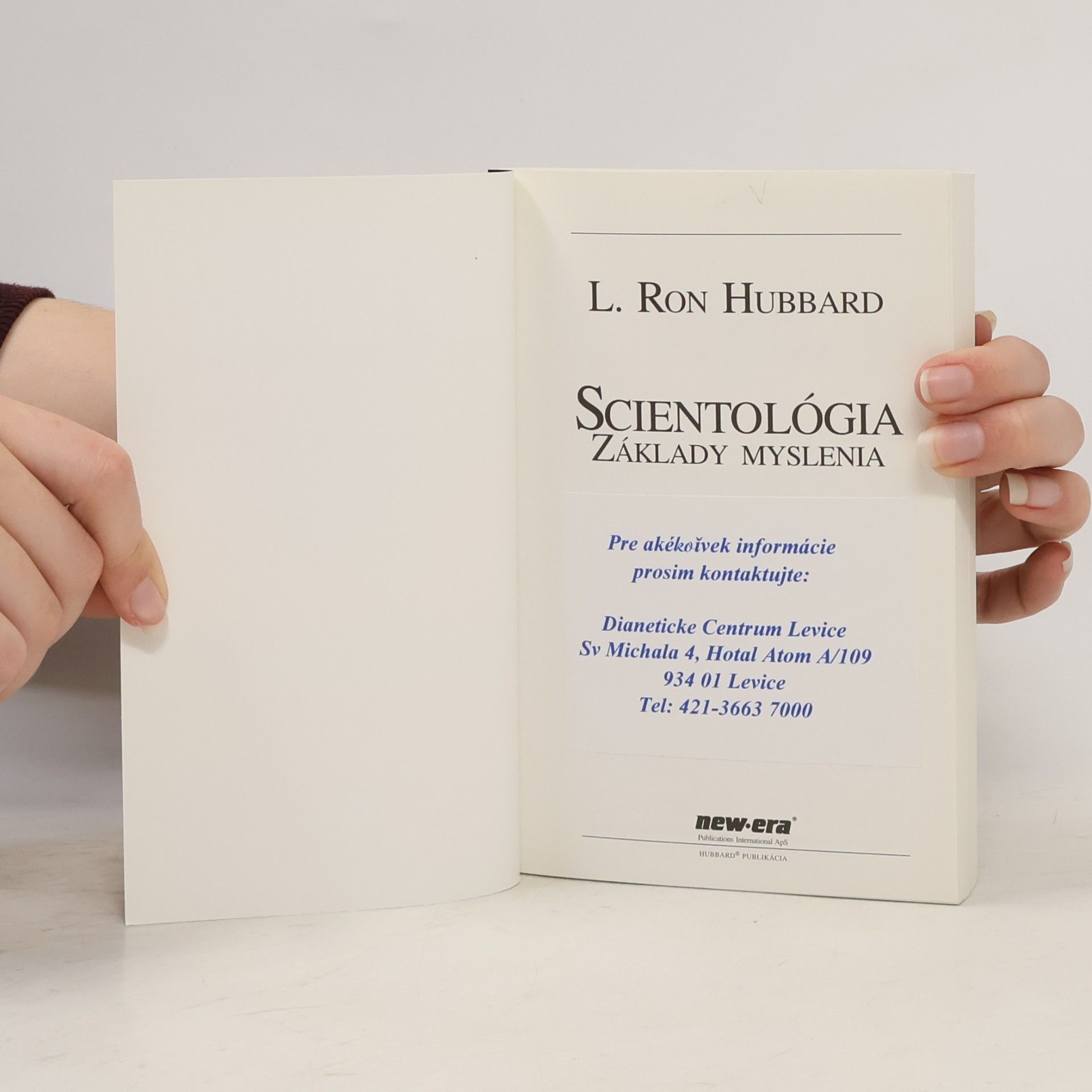 L. Ron Hubbard Scientológia- Základy myslenia