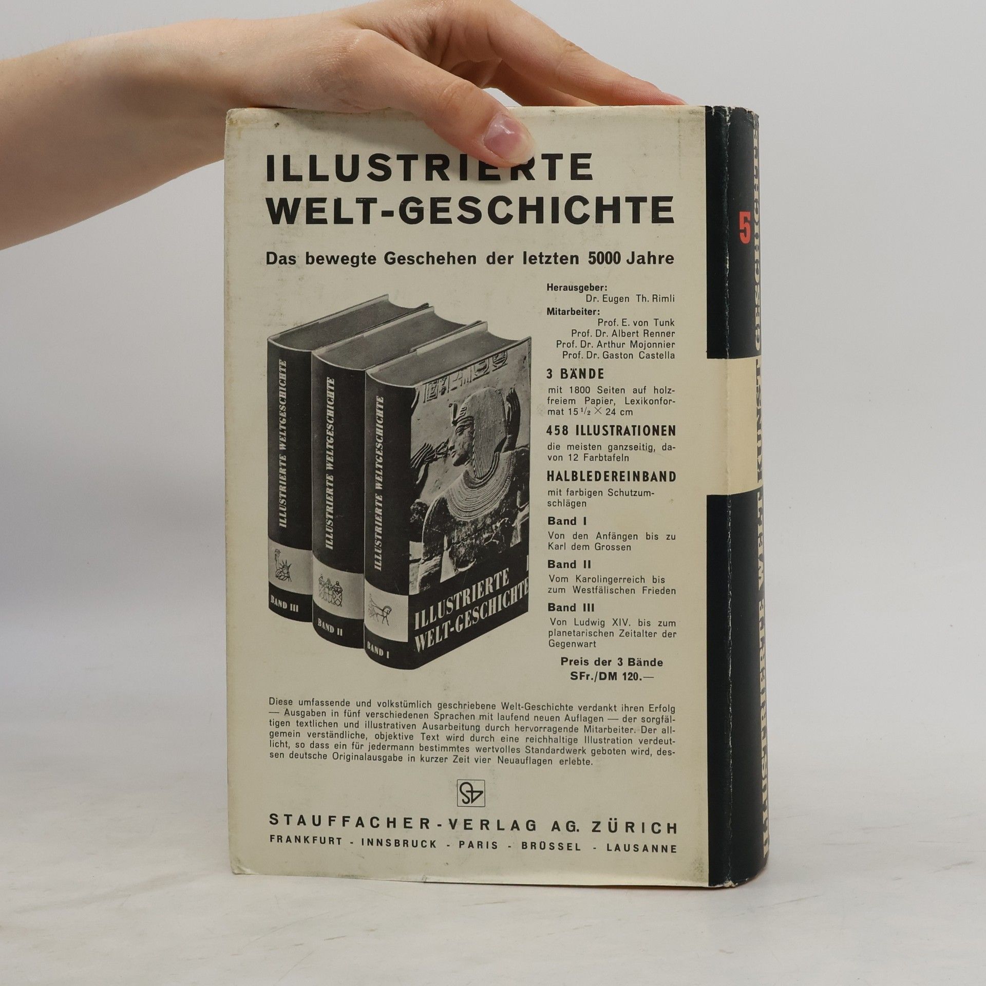 Auteurscollectief Illustrierte Welt-Kunstgeschichte in fünf Bänden - Band V.