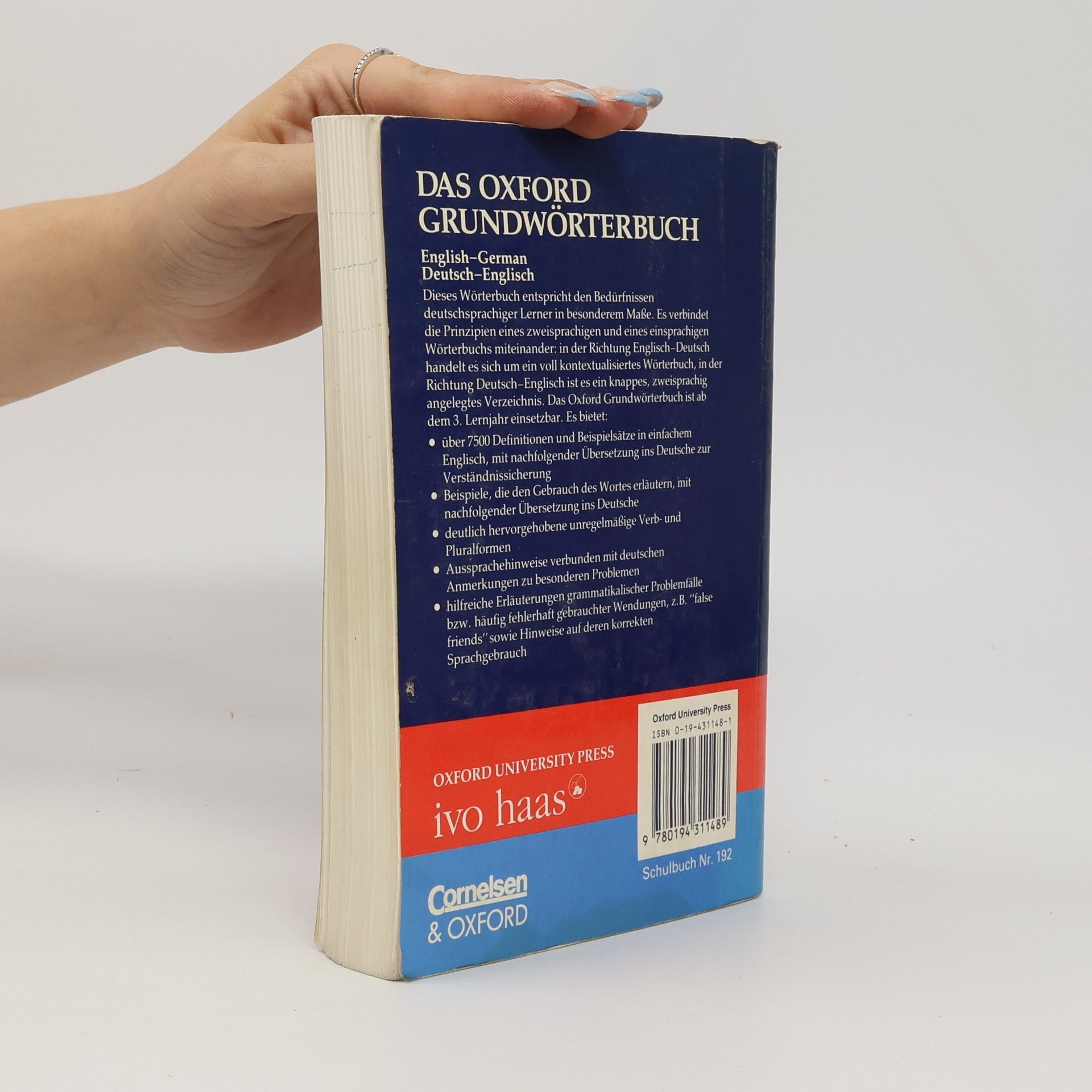Autorenkollektiv Das Oxford Grundwörterbuch
