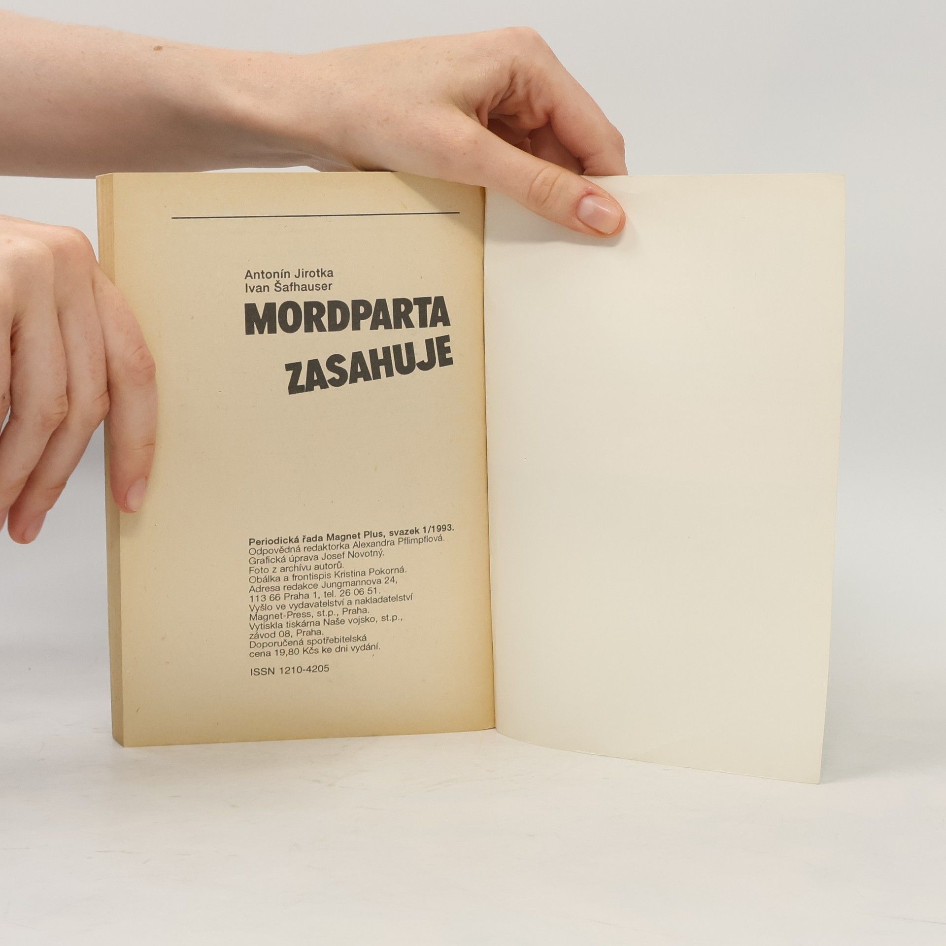 Antonín Jirotka Mordparta zasahuje. 7 slavných případů pražské kmininálky