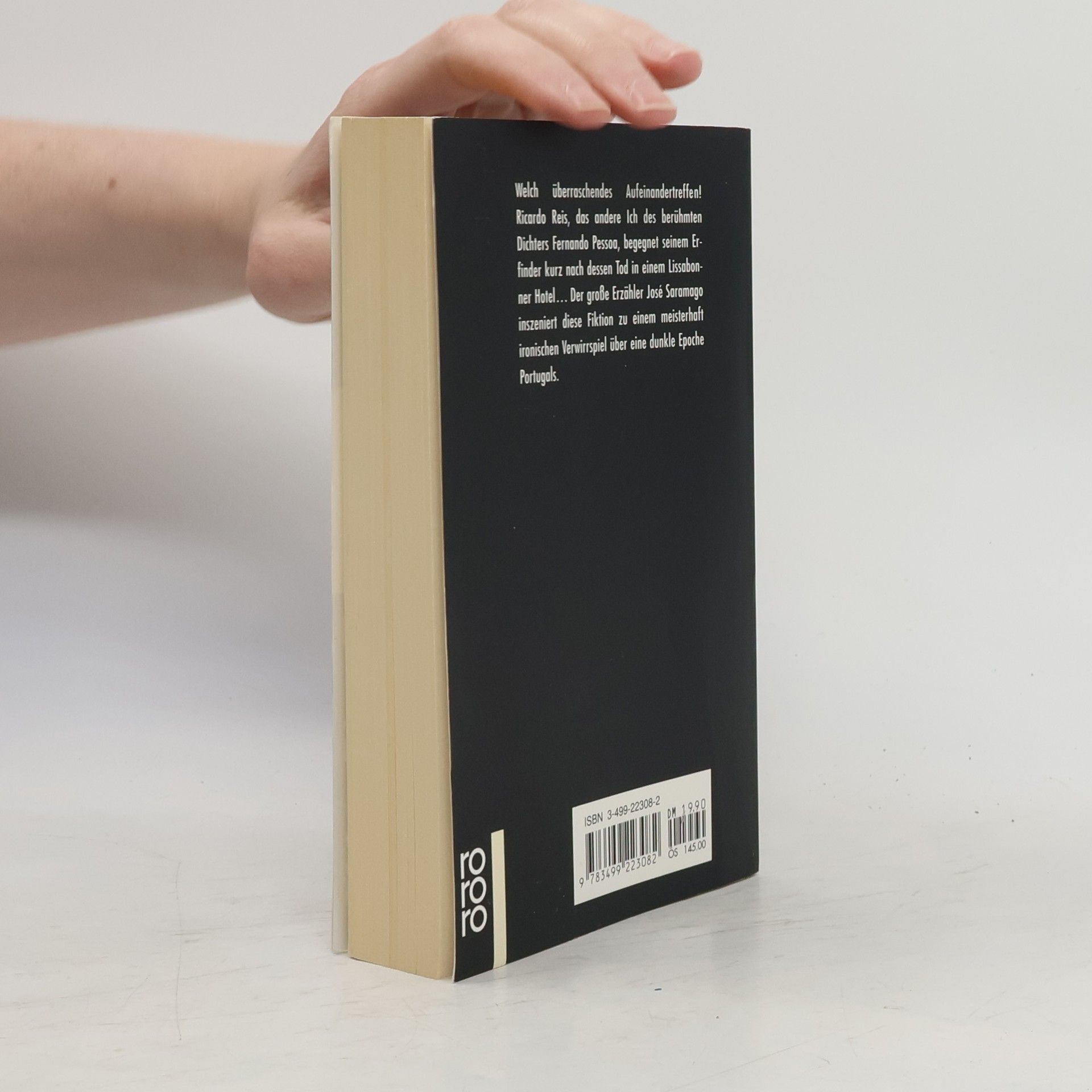 José Saramago Das Todesjahr des Ricardo Reis